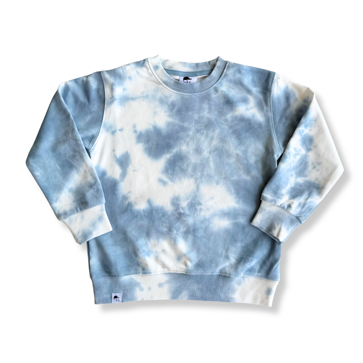 Tie-Dye Terry Crew Top + Jogger