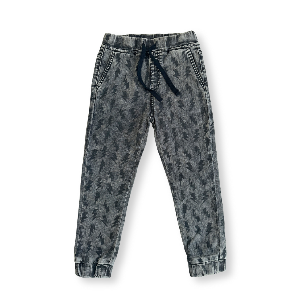 Bolt Denim Joggers