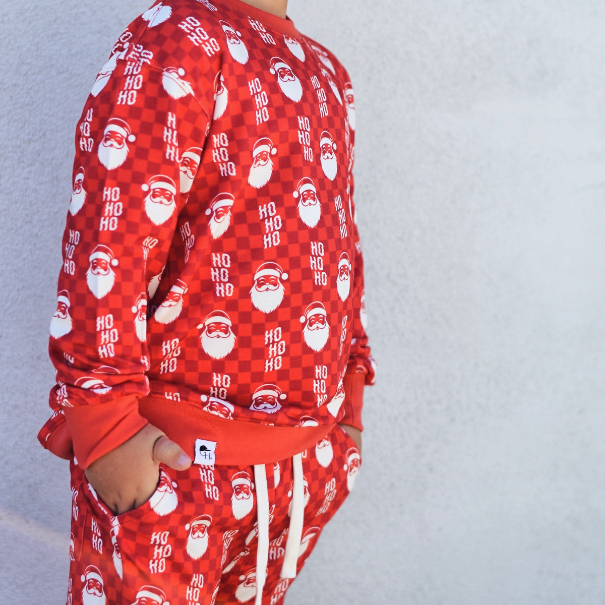 Christmas Bamboo Crew Top + Jogger