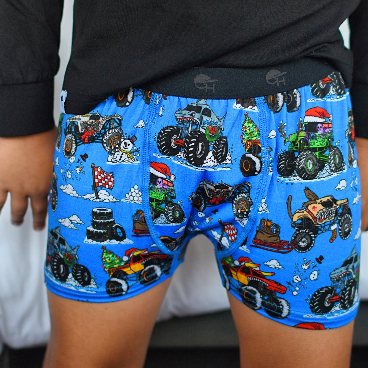 Winter Vehicle Bamboo Boxer Briefs