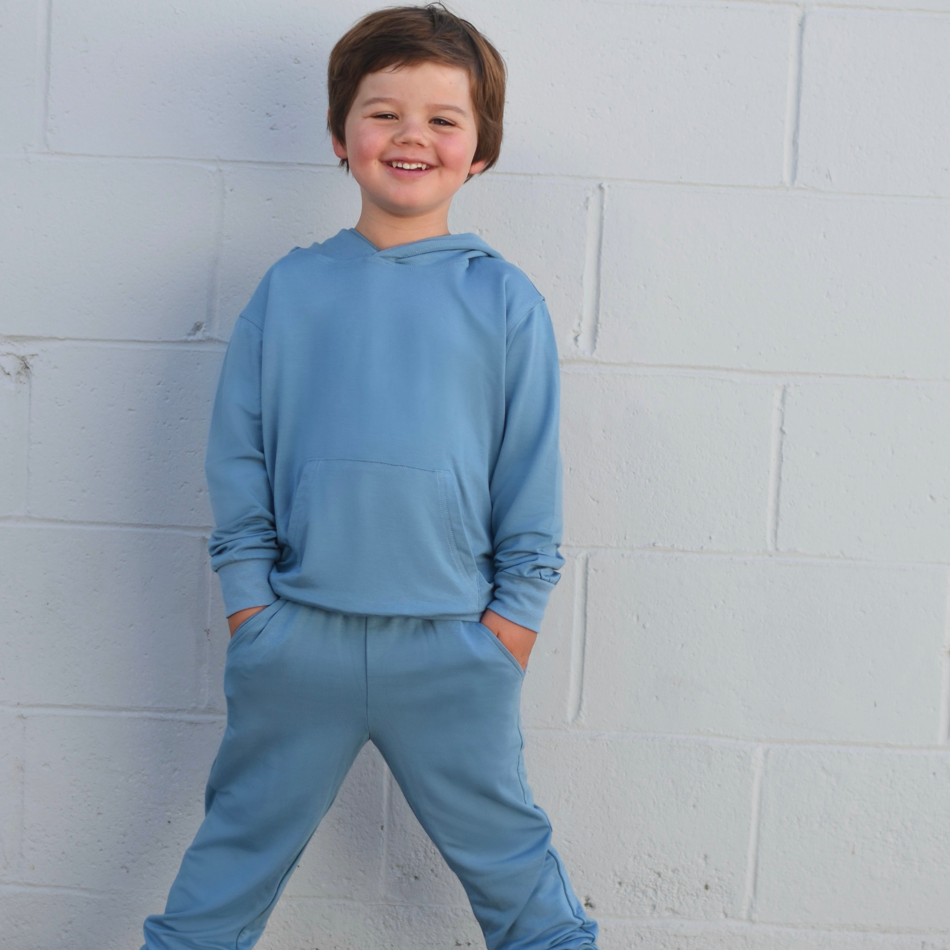Solid Bamboo Hoodie Jogger