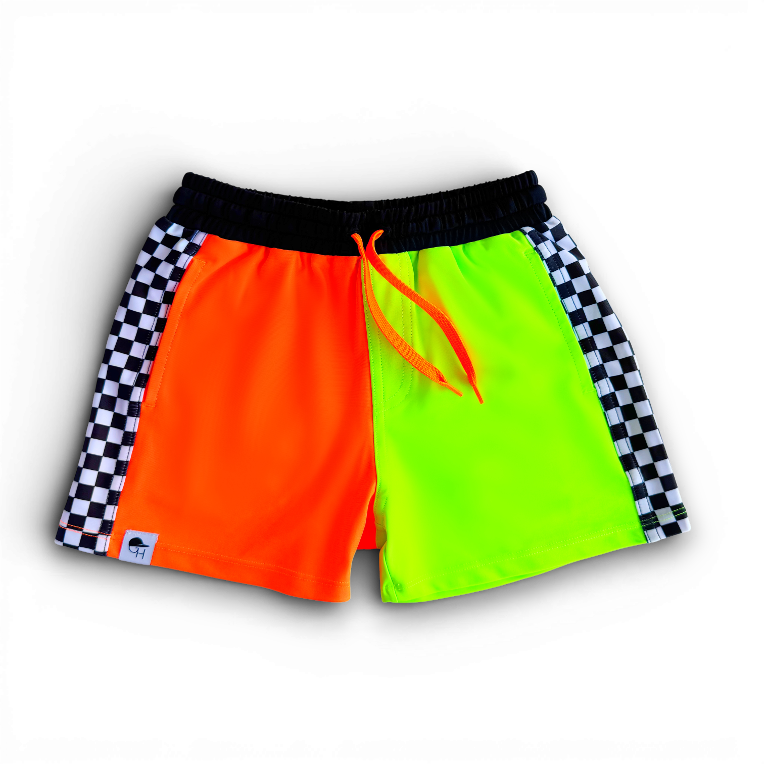 Check Colorblock Neon Spotfast™ Fusion Swim Shorts