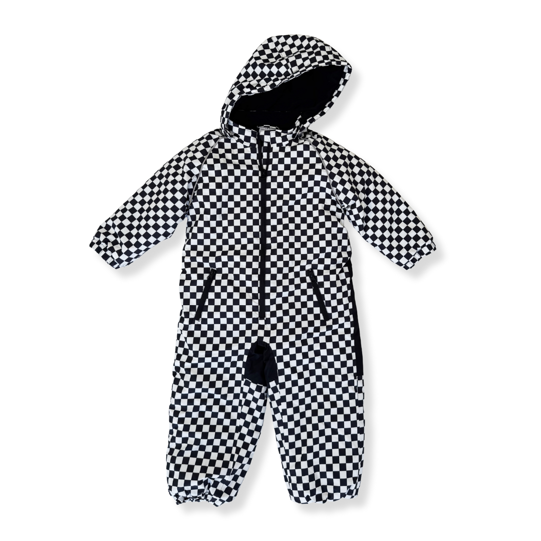 Check Ski Suit