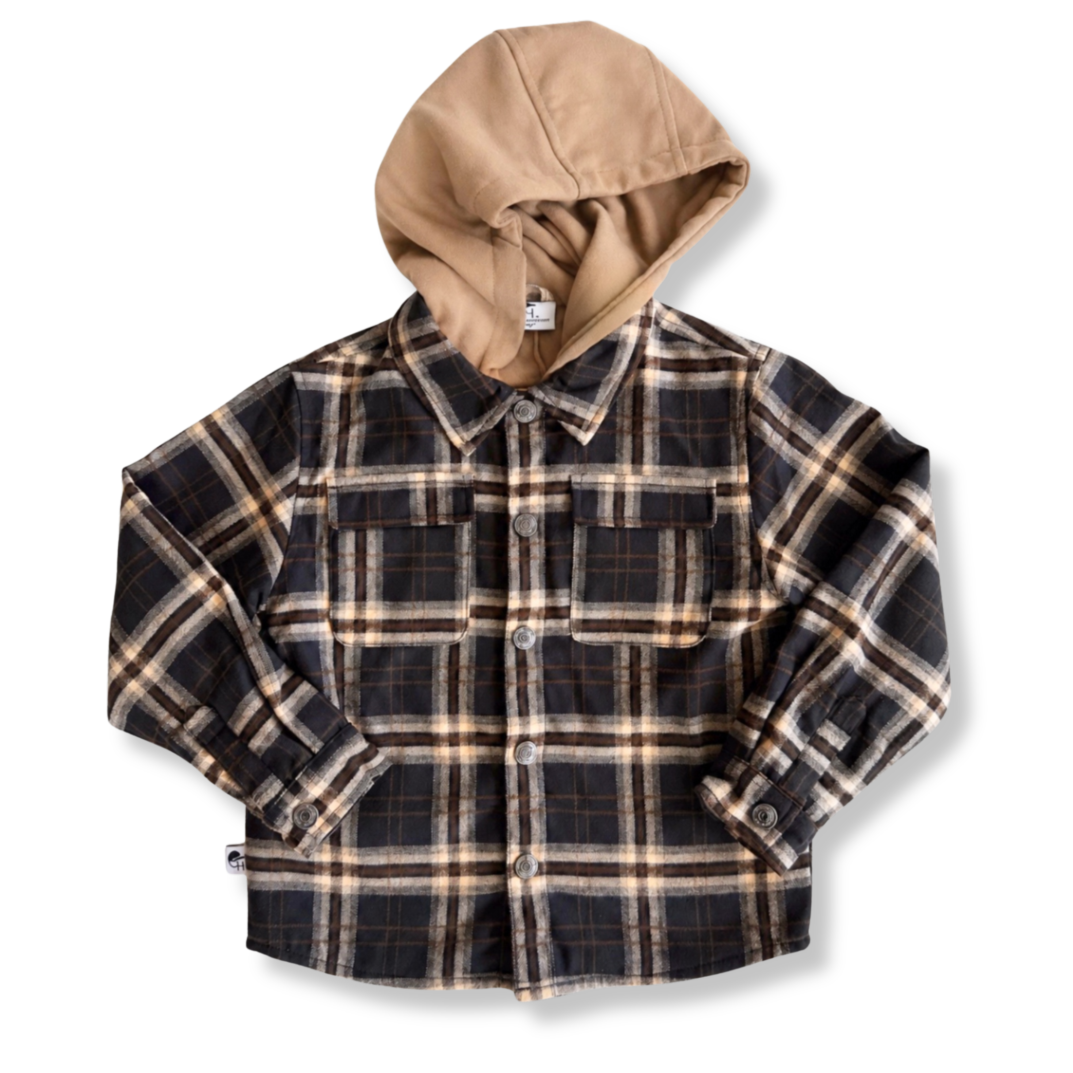 Hooded Double Lined Flannel