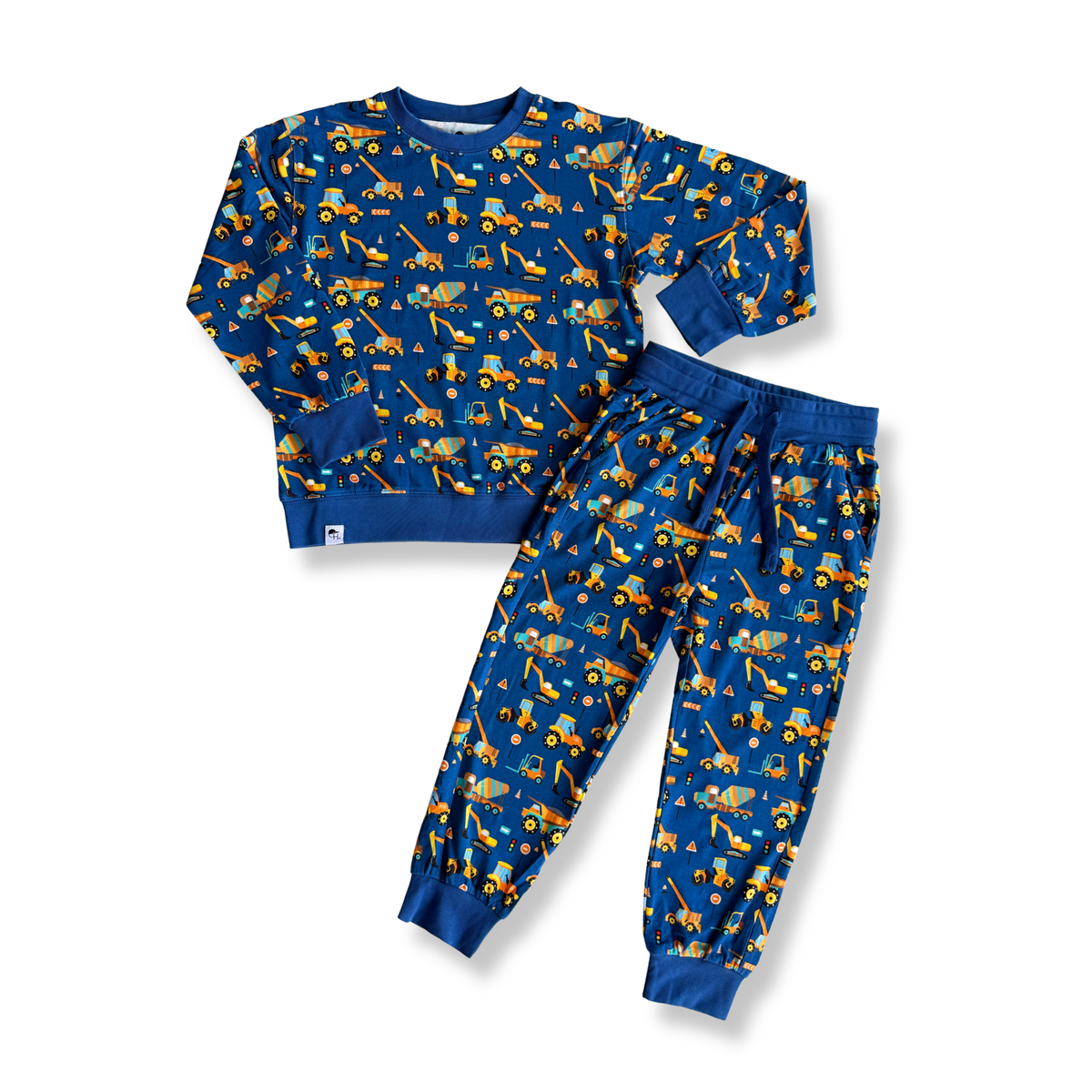 Construction Bamboo Crew Top + Jogger