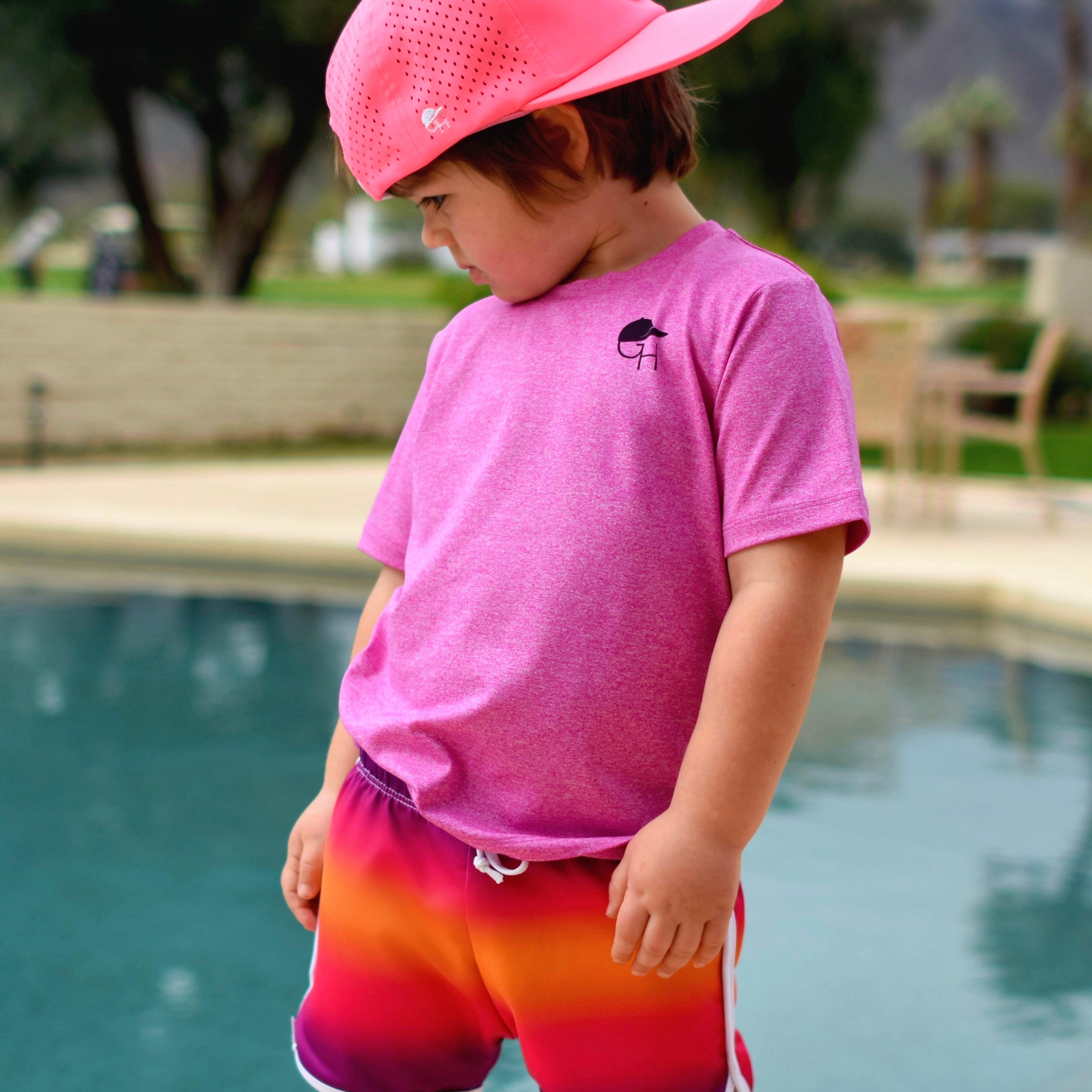 Neon Spotfast™ Sun Protection SS Swim Shirt | Protect your kids