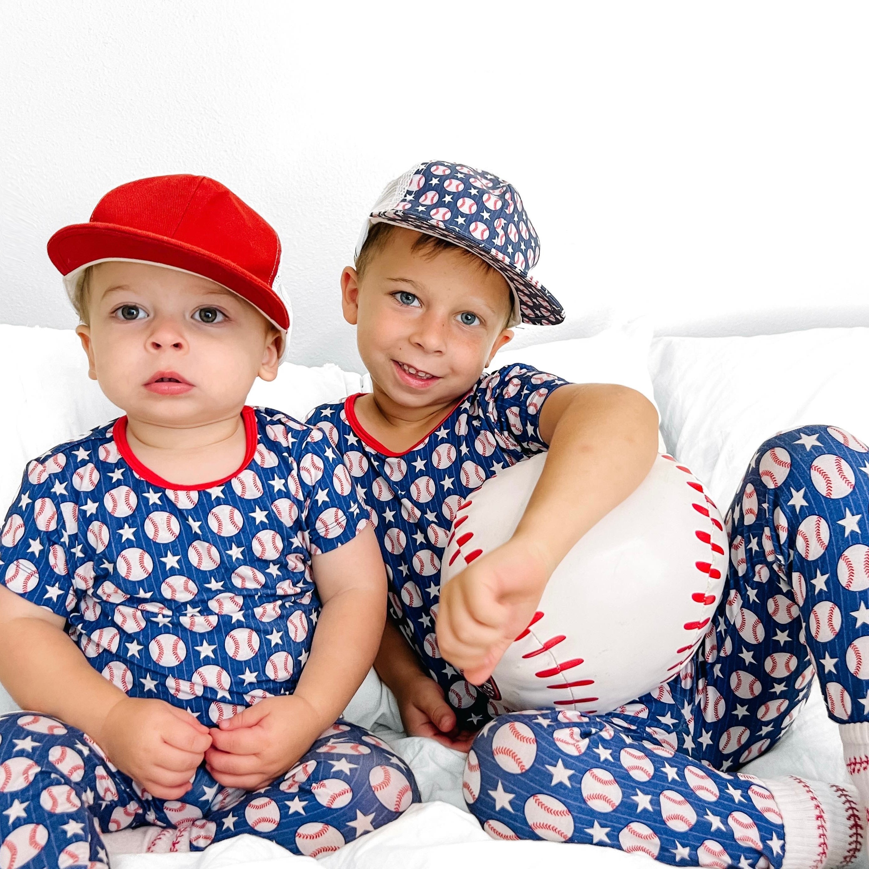 Baseball Bamboo Jogger Pajamas