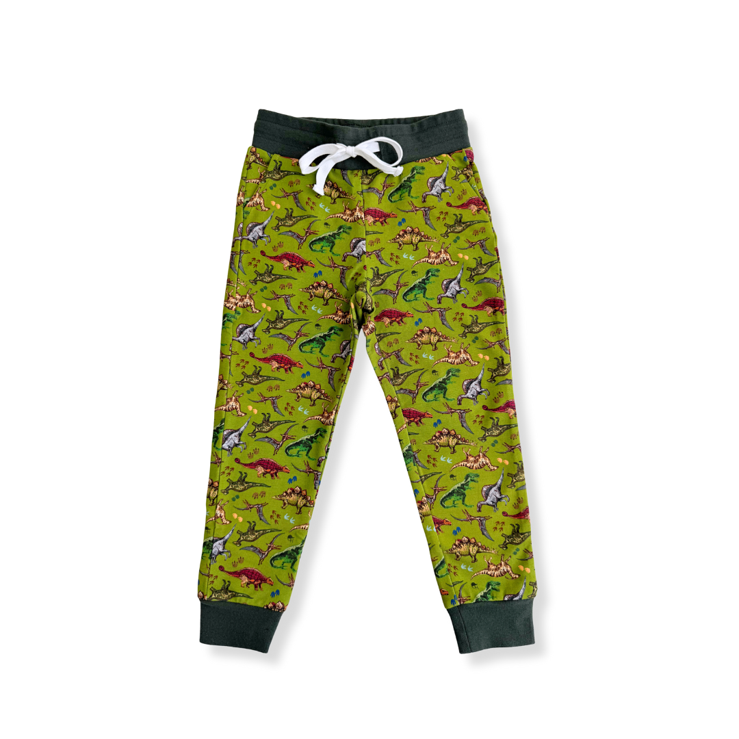 Dino Bamboo Crew Top + Jogger