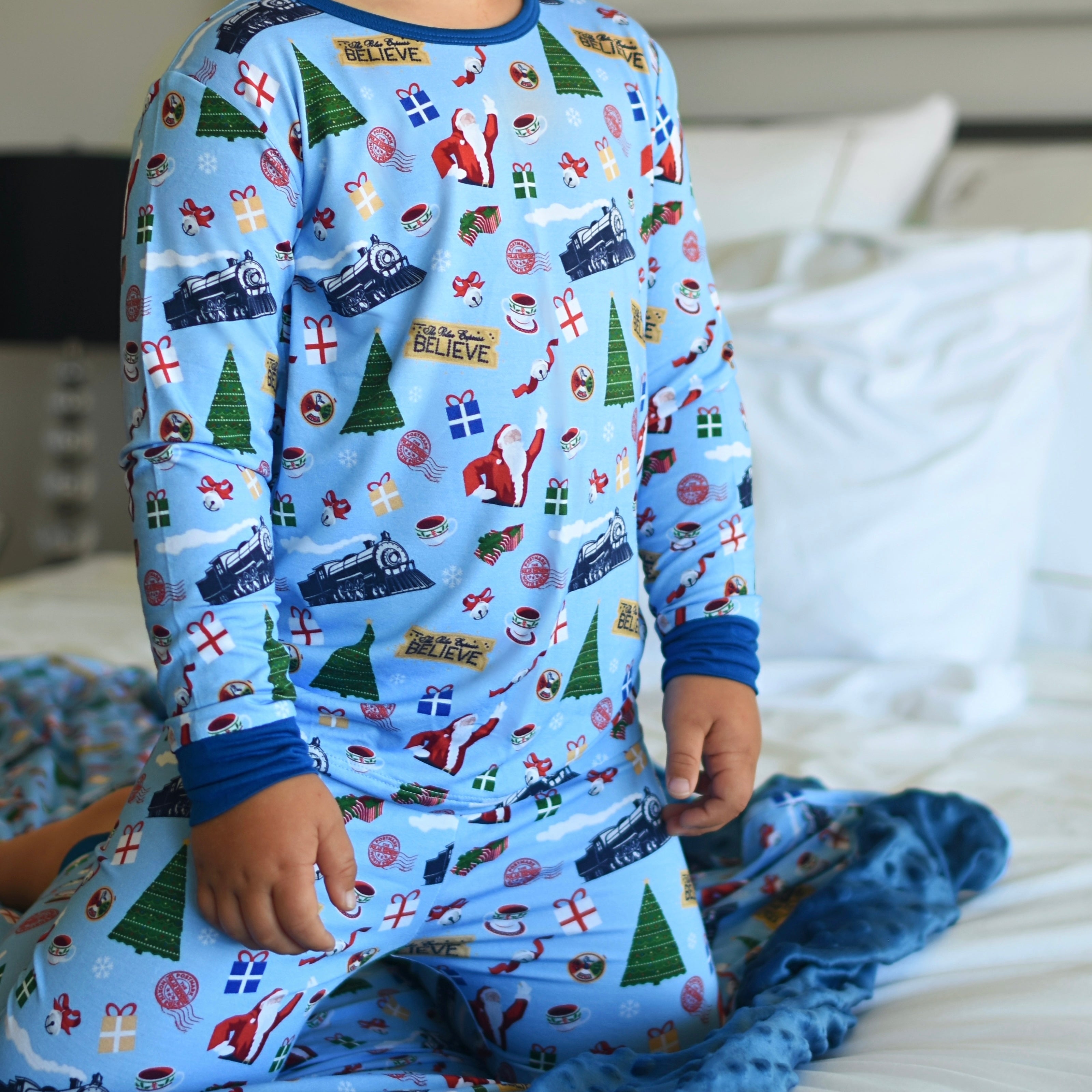 WB Holiday Bamboo Long Sleeve Pajamas Pre-Order