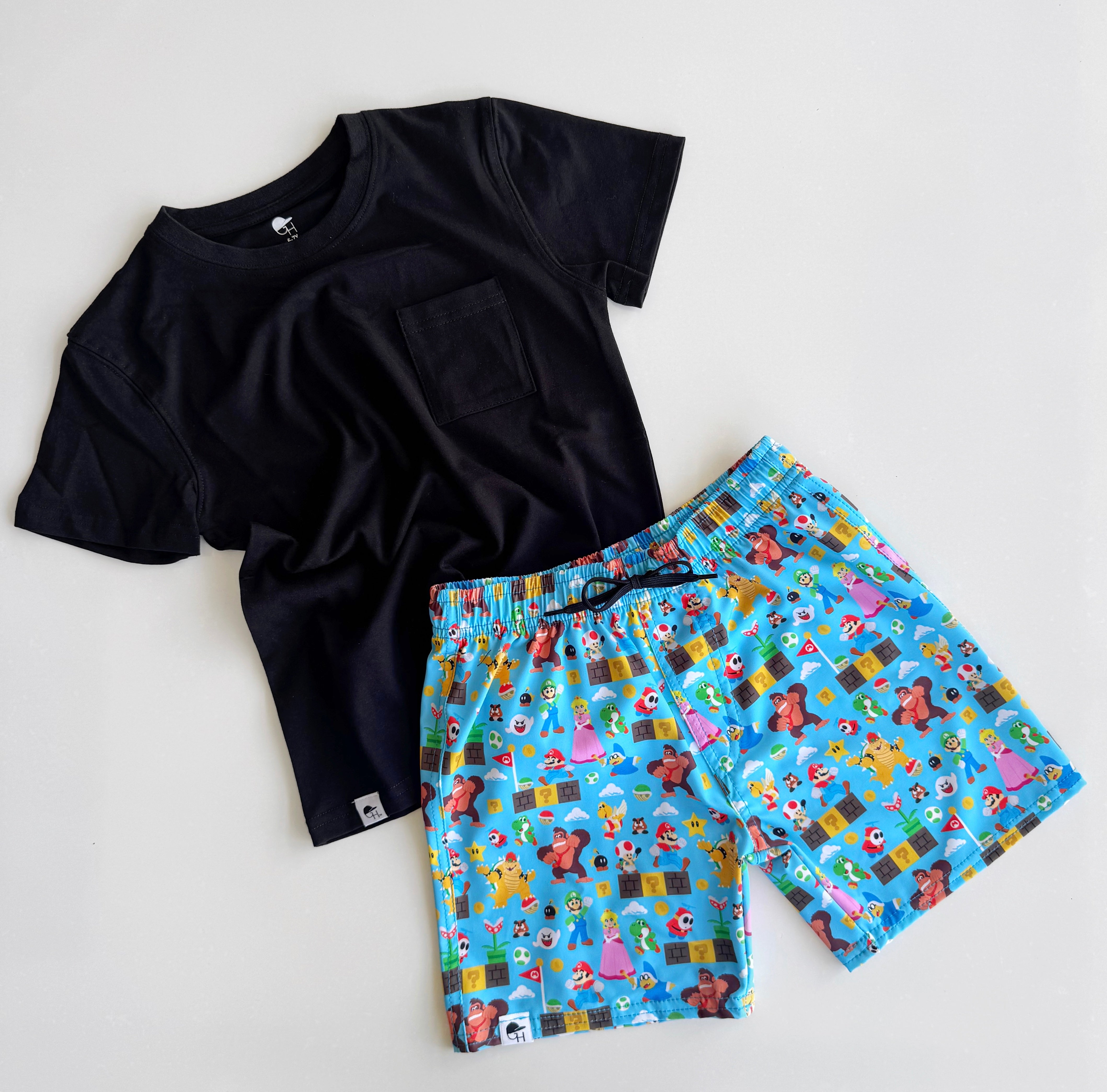 Blue Mar Hybrid Swim Shorts