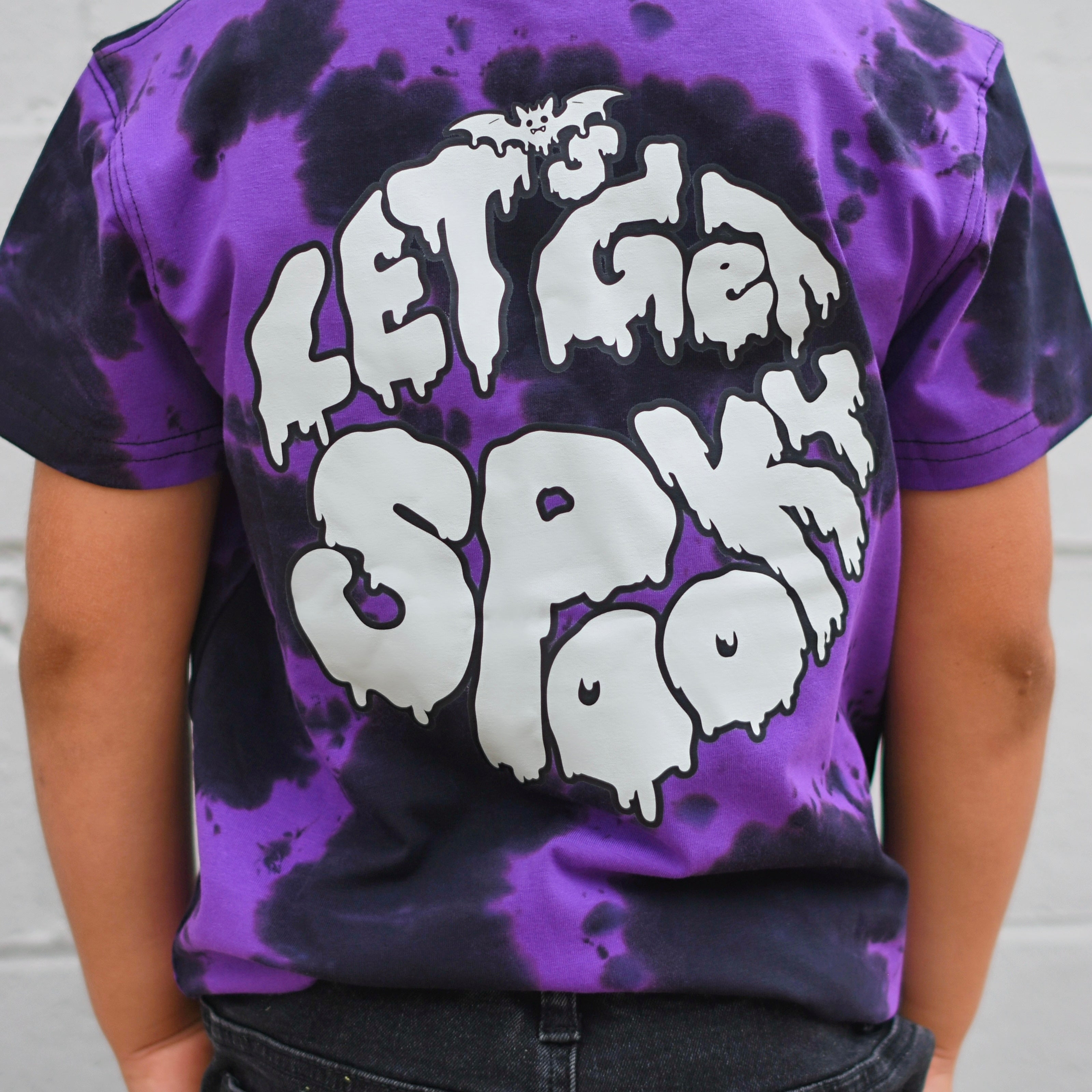Halloween Acid Wash Cotton Tee