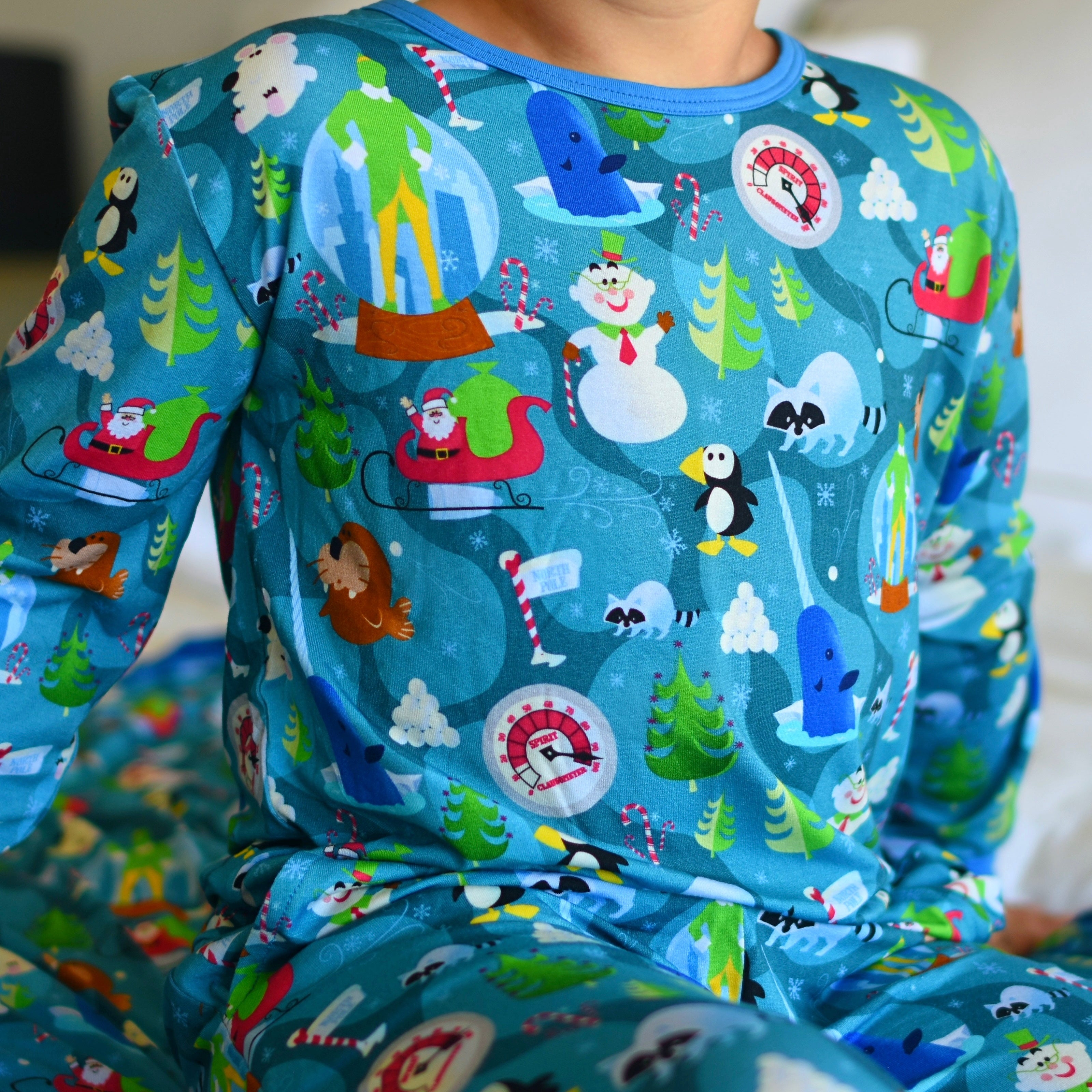 WB Holiday Bamboo Long Sleeve Pajamas Pre-Order