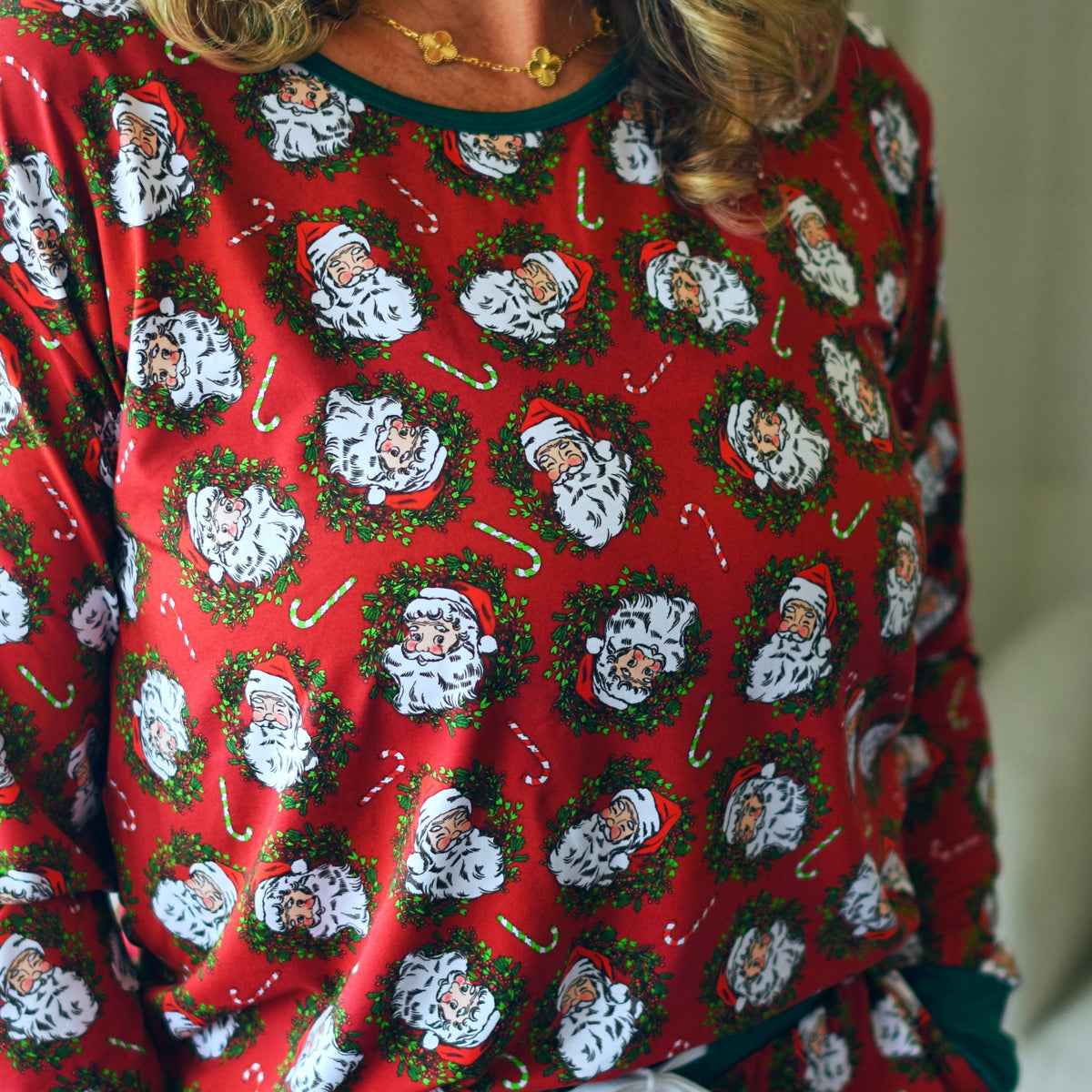 Adult Santa Bamboo Pajamas