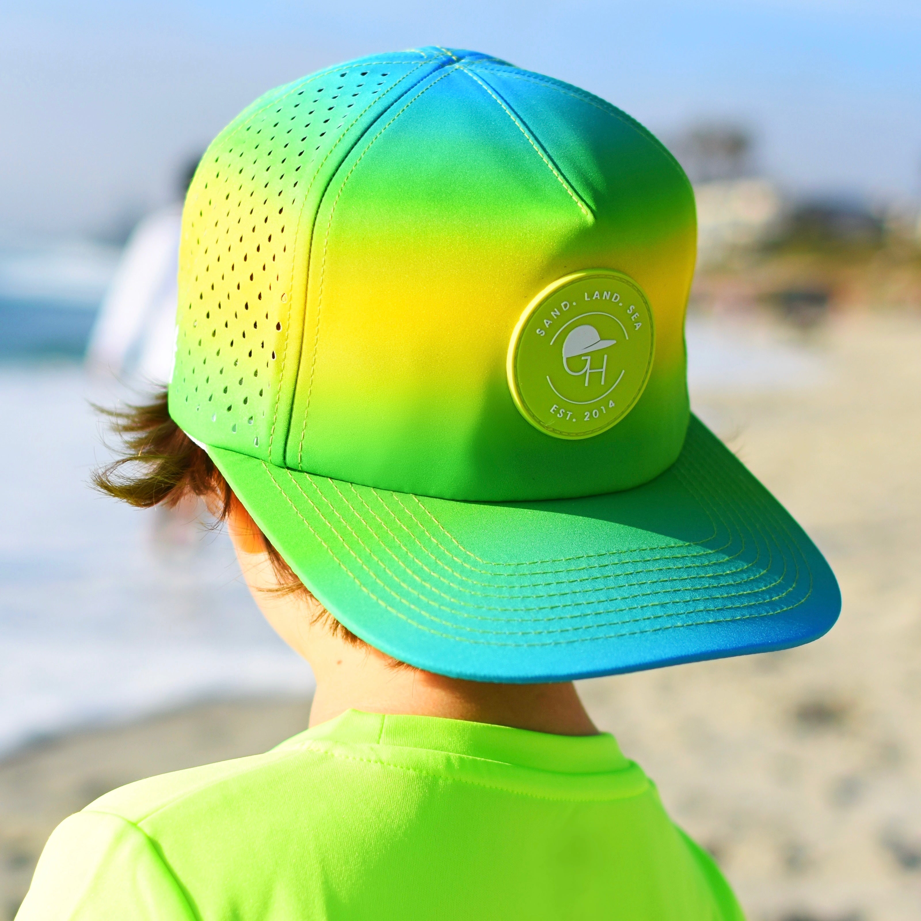 Neon Ombré Spotfast™ Active Trucker