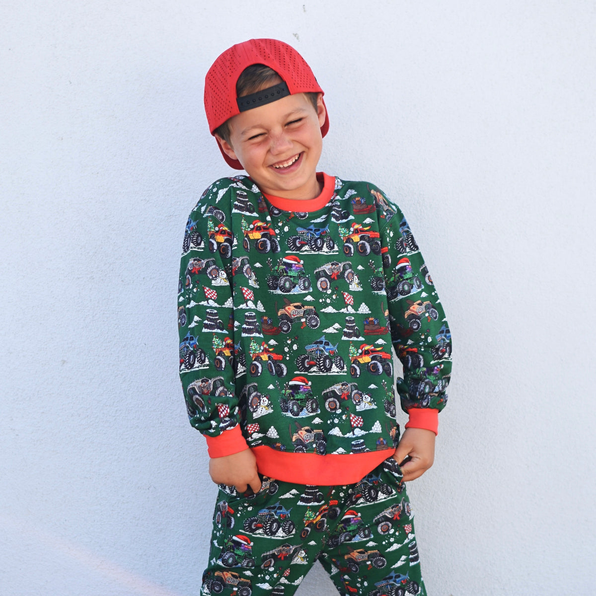 Christmas Bamboo Crew Top + Jogger