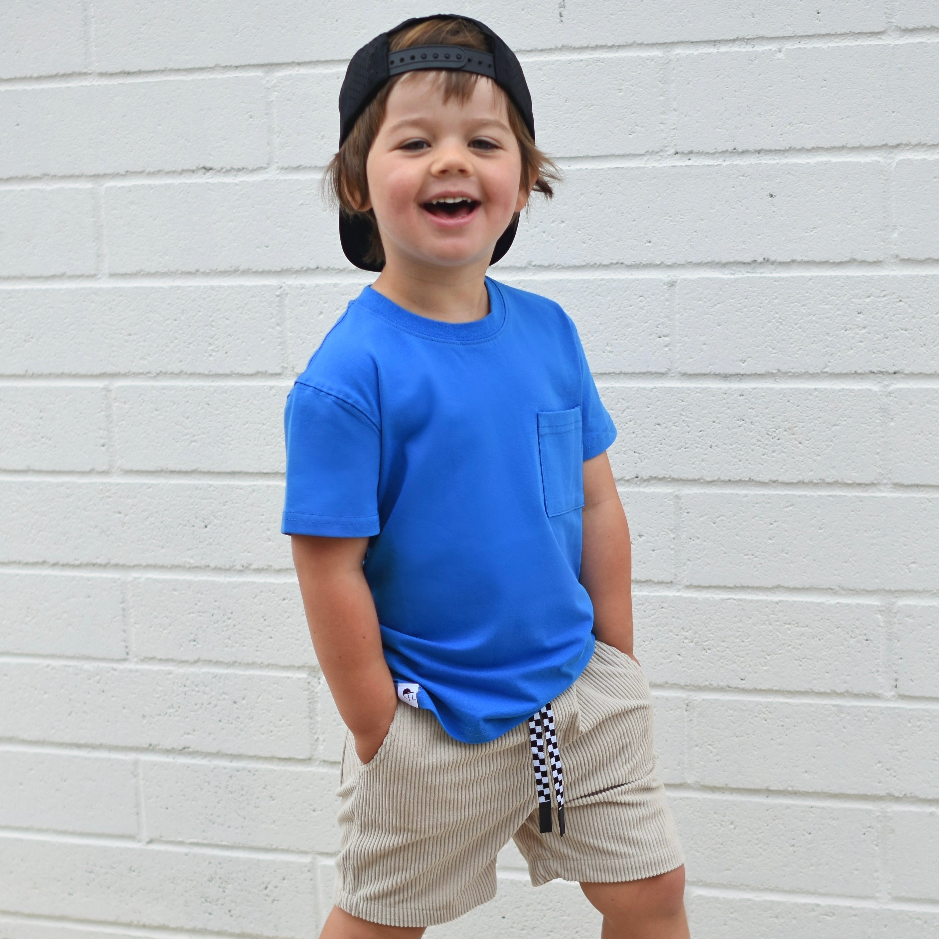Relaxed Corduroy Short