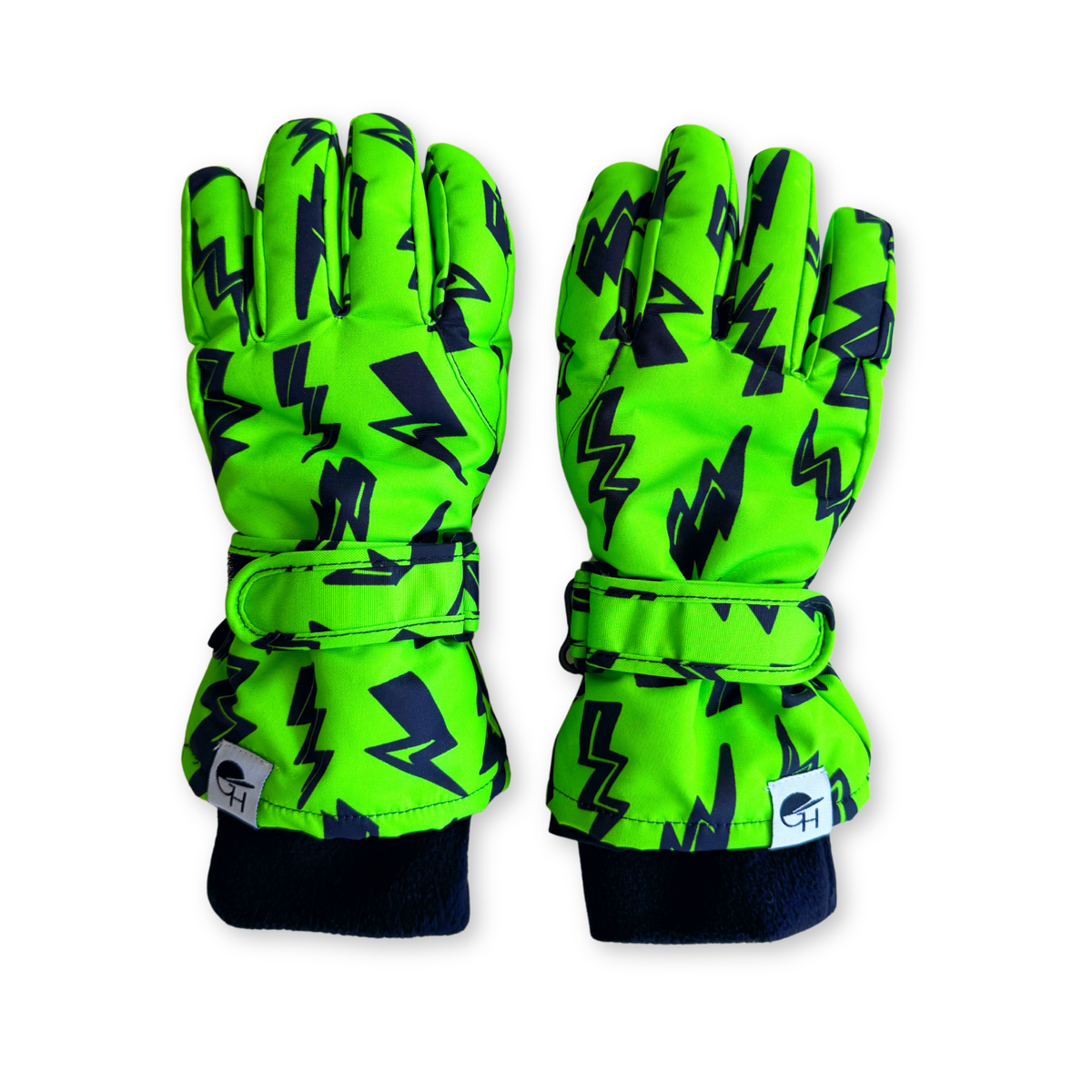Neon Spotfast™ Bolt Ski Gloves