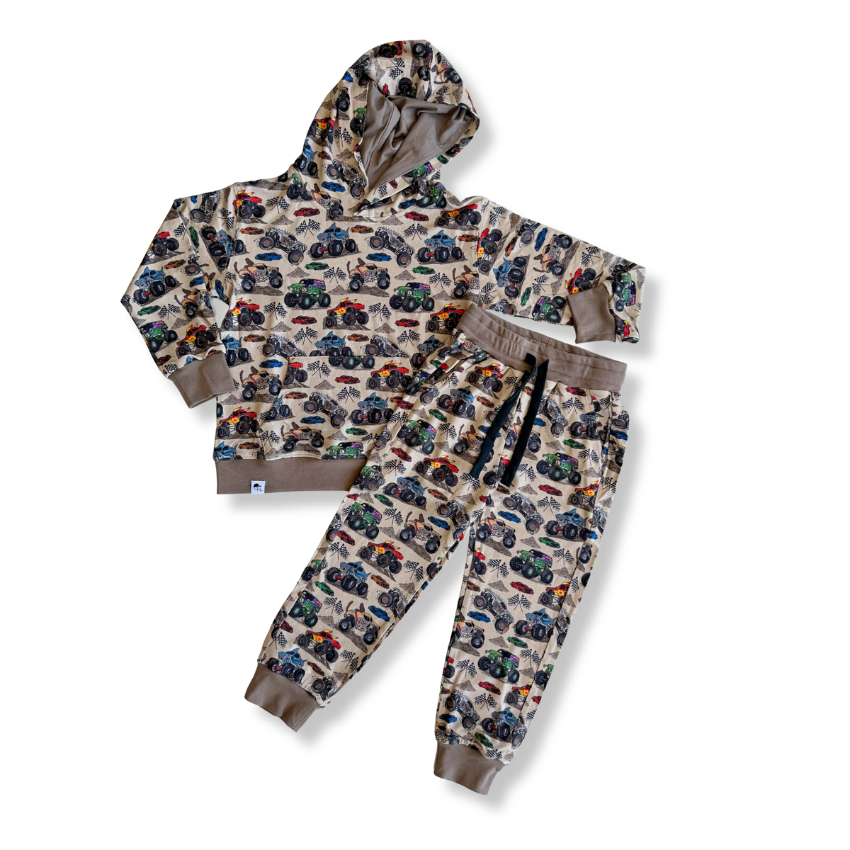 Monster Truck Bamboo Hoodie Jogger