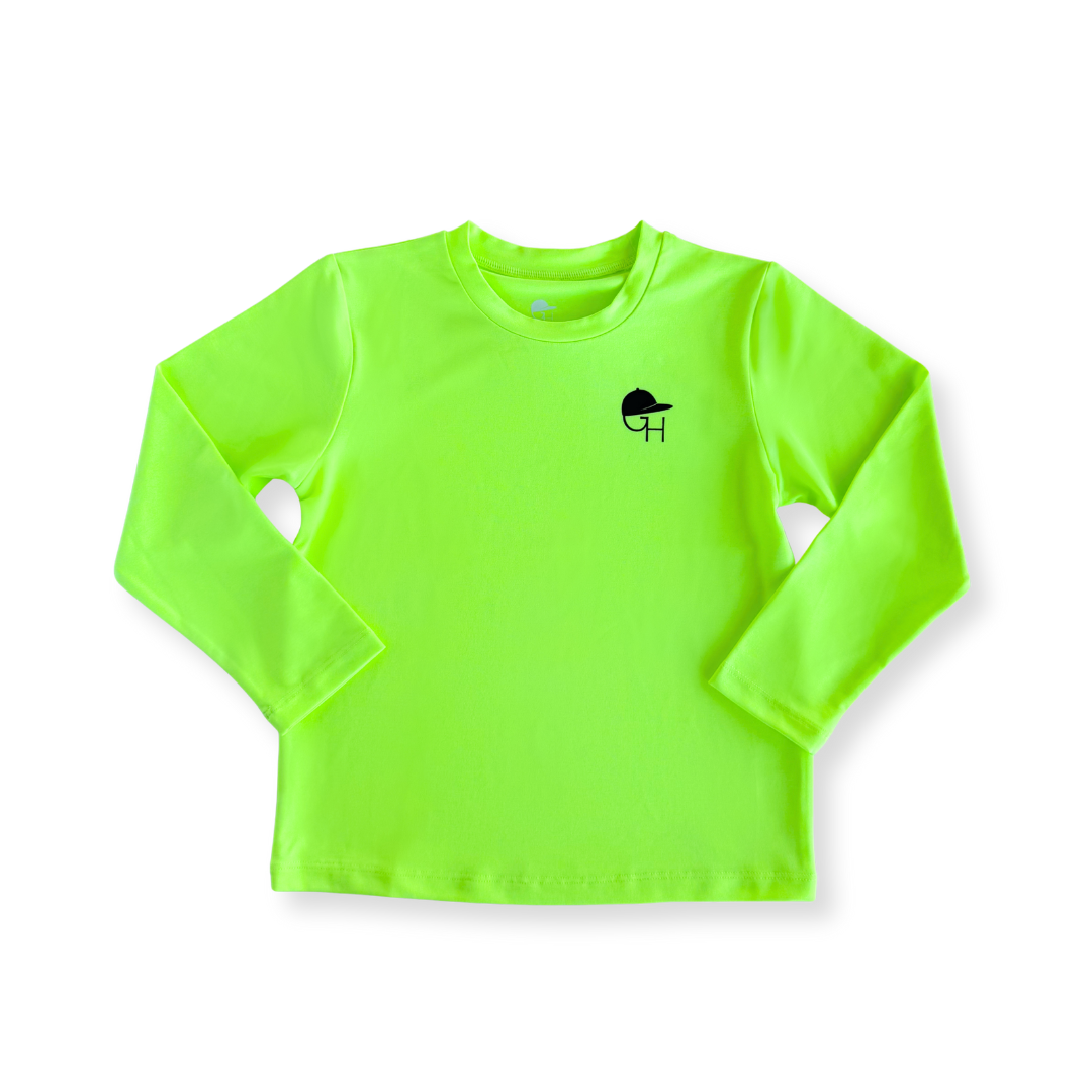 Neon Spotfast™ Sun Protection LS Swim Shirt