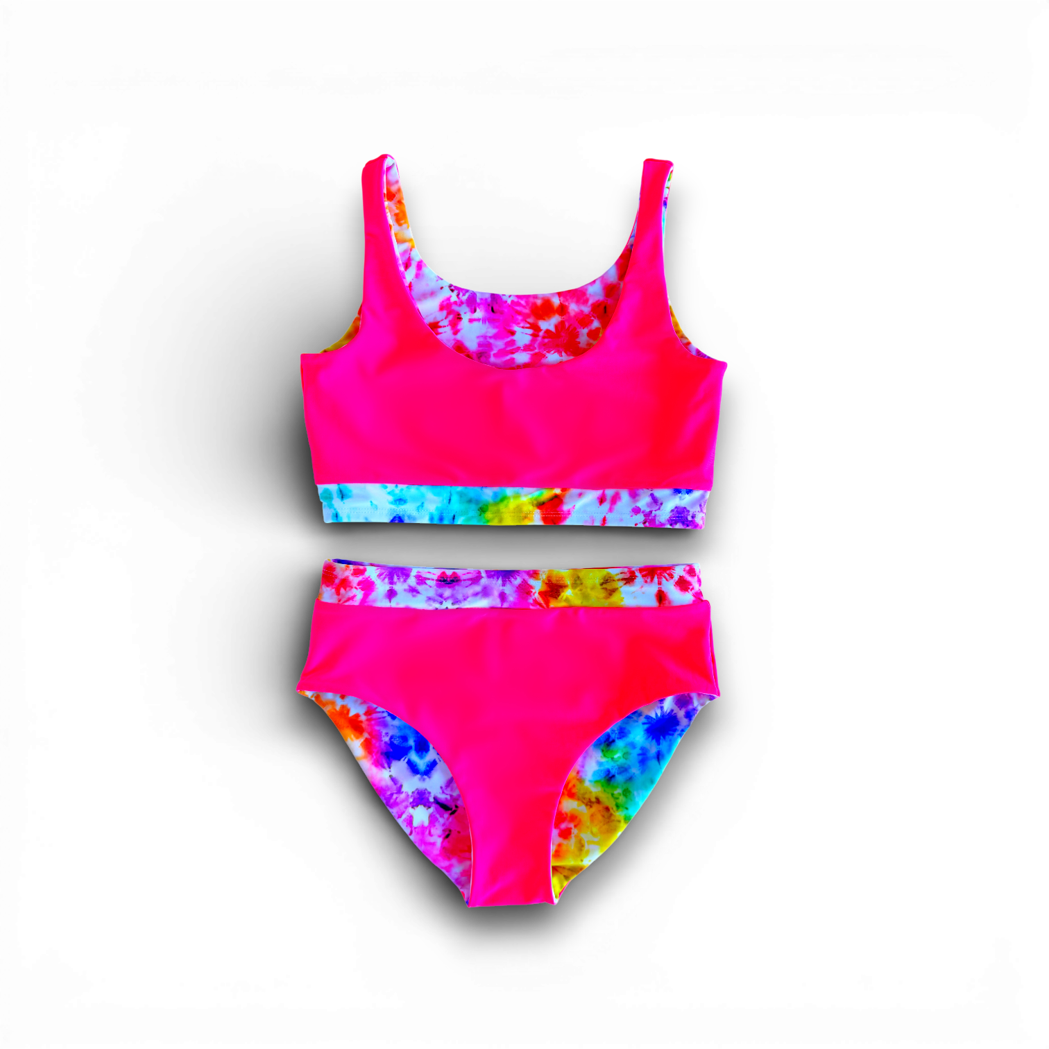 Women’s Reversible Tie-Dye 2-piece Swim Suit