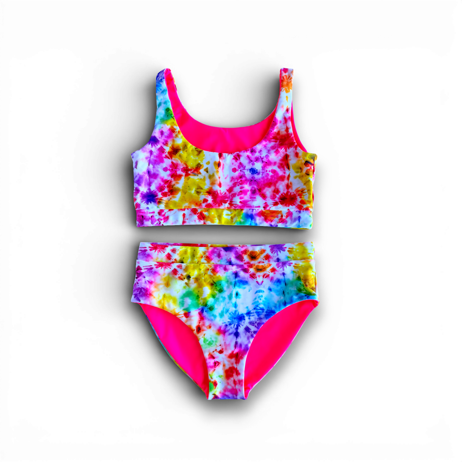 Women’s Reversible Tie-Dye 2-piece Swim Suit