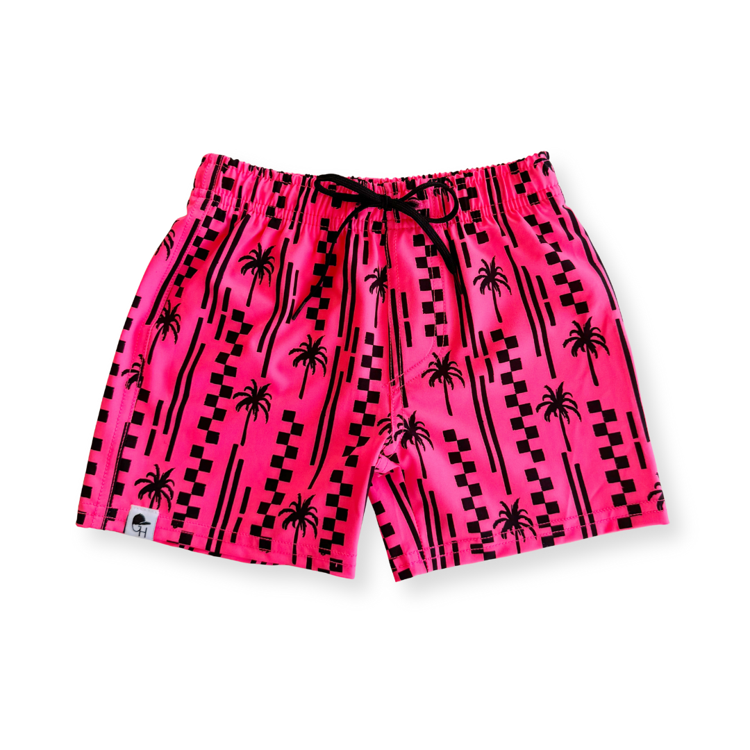 Palm Check Spotfast™ Neon Hybrid Swim Shorts | Spotfast™ High