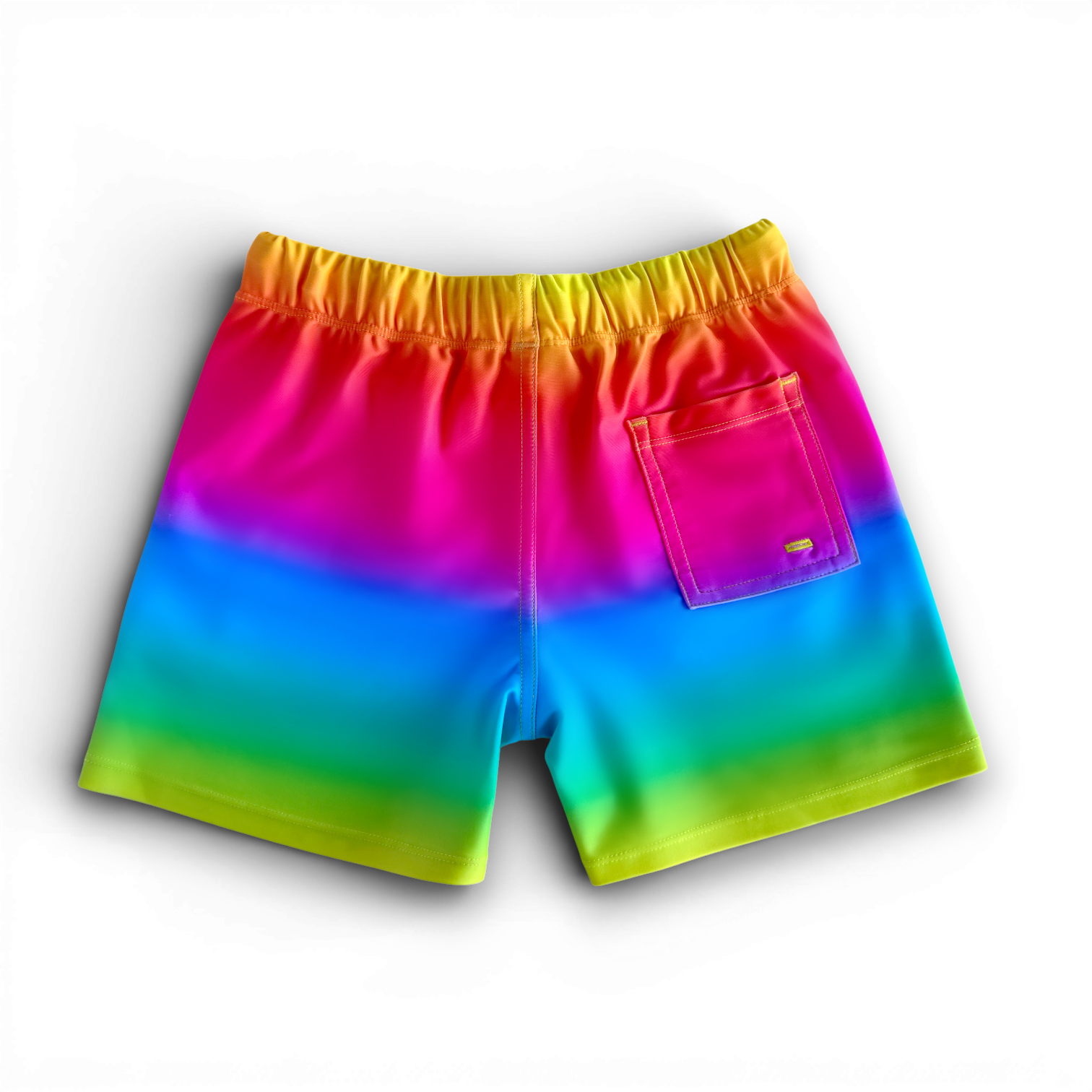 Rainbow Ombré Spotfast™ Fusion Swim Shorts