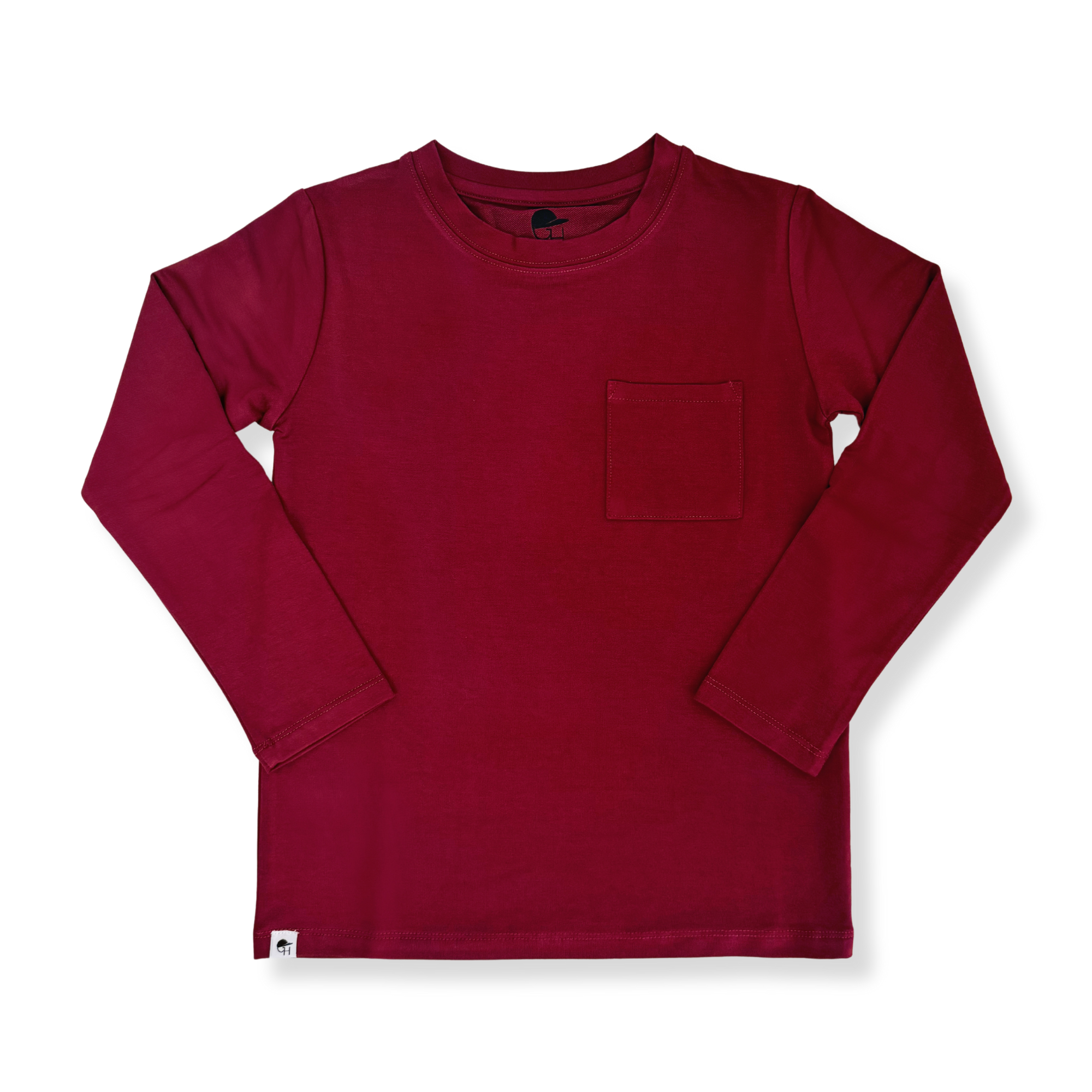 Long Sleeve Bamboo Pocket Tee