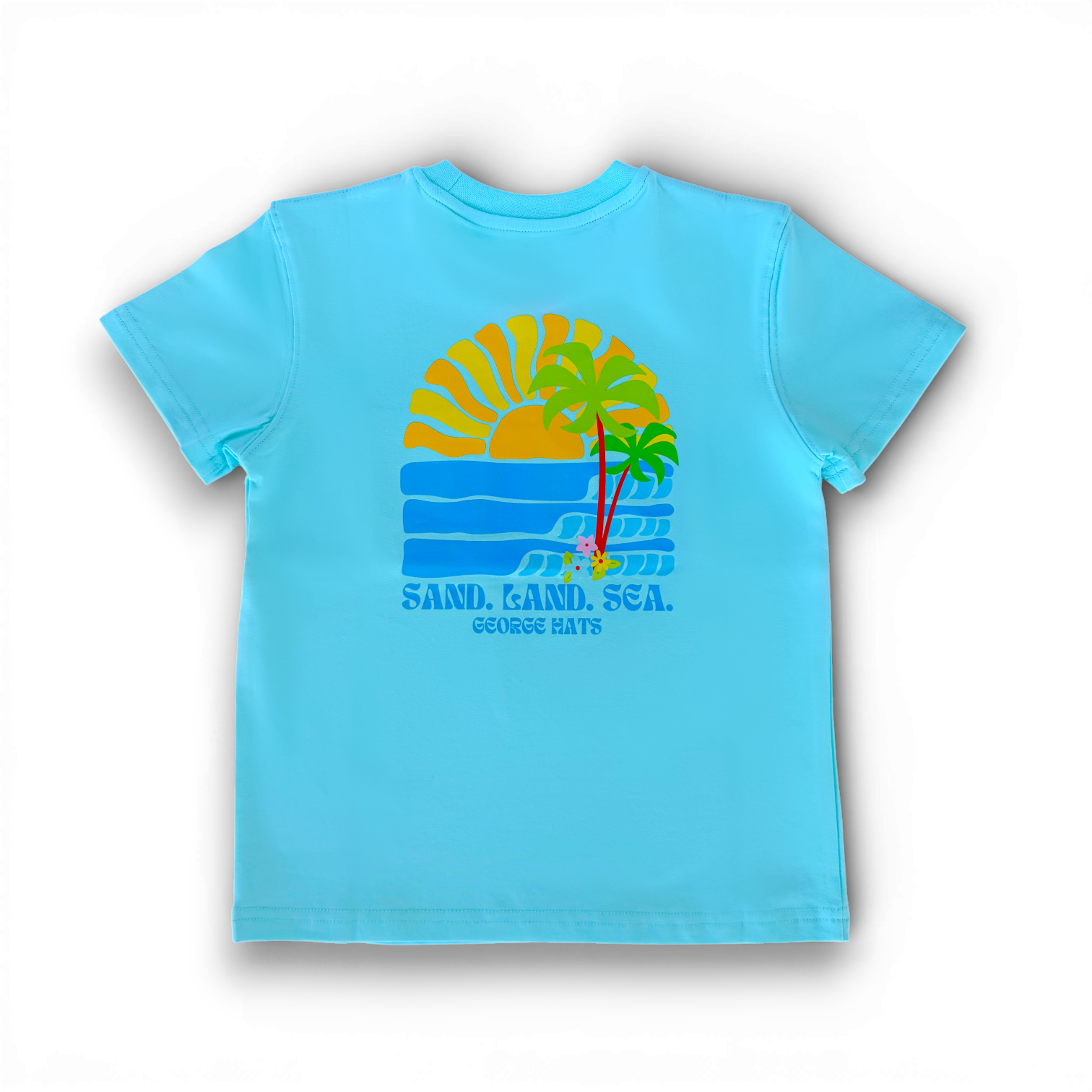 Sand Land Sea Cotton Pocket Tee