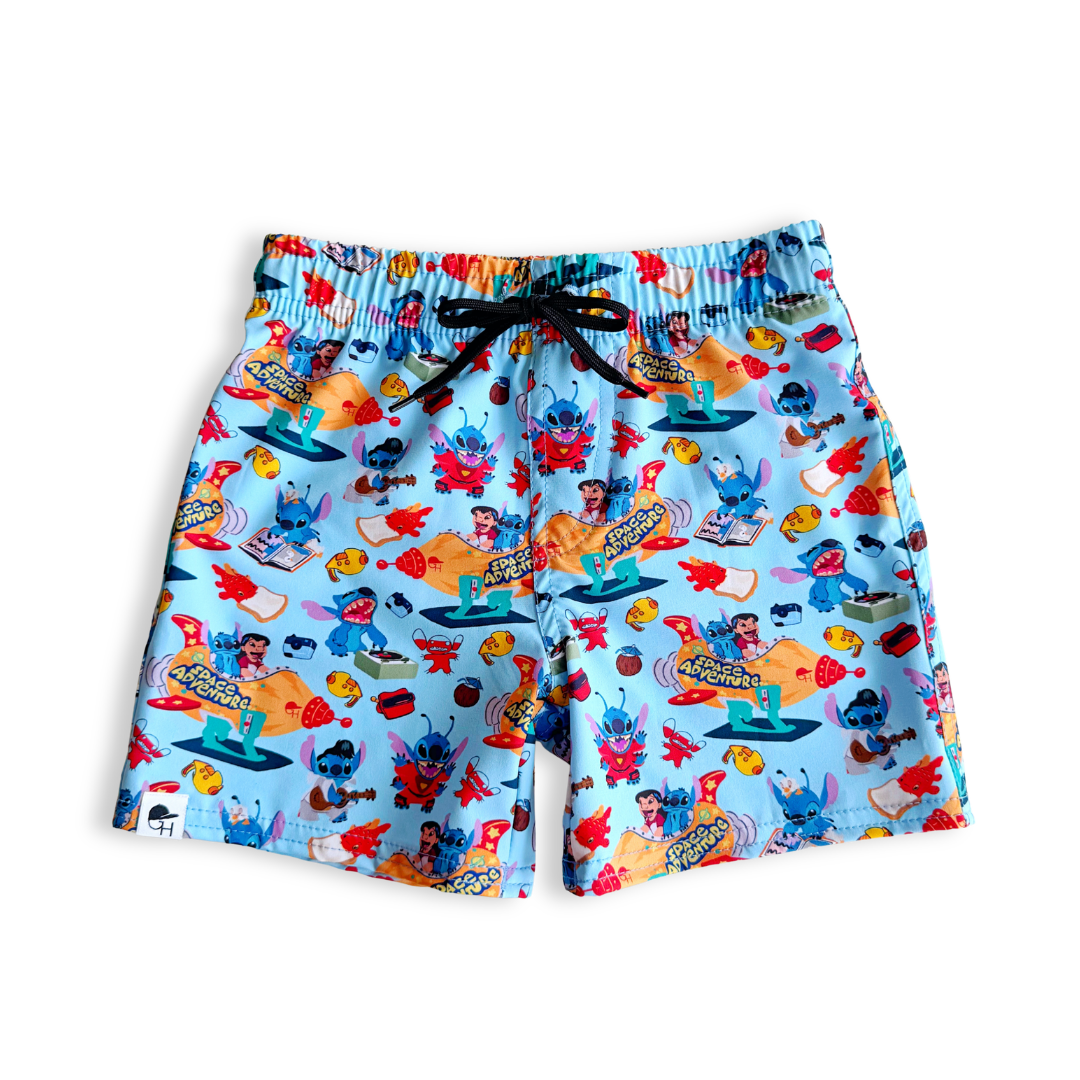 Stitch Hybrid Swim Shorts