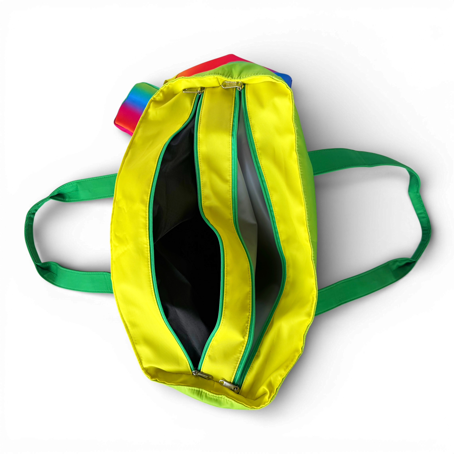 Ombré Waterproof Zip Up Carryall Bag