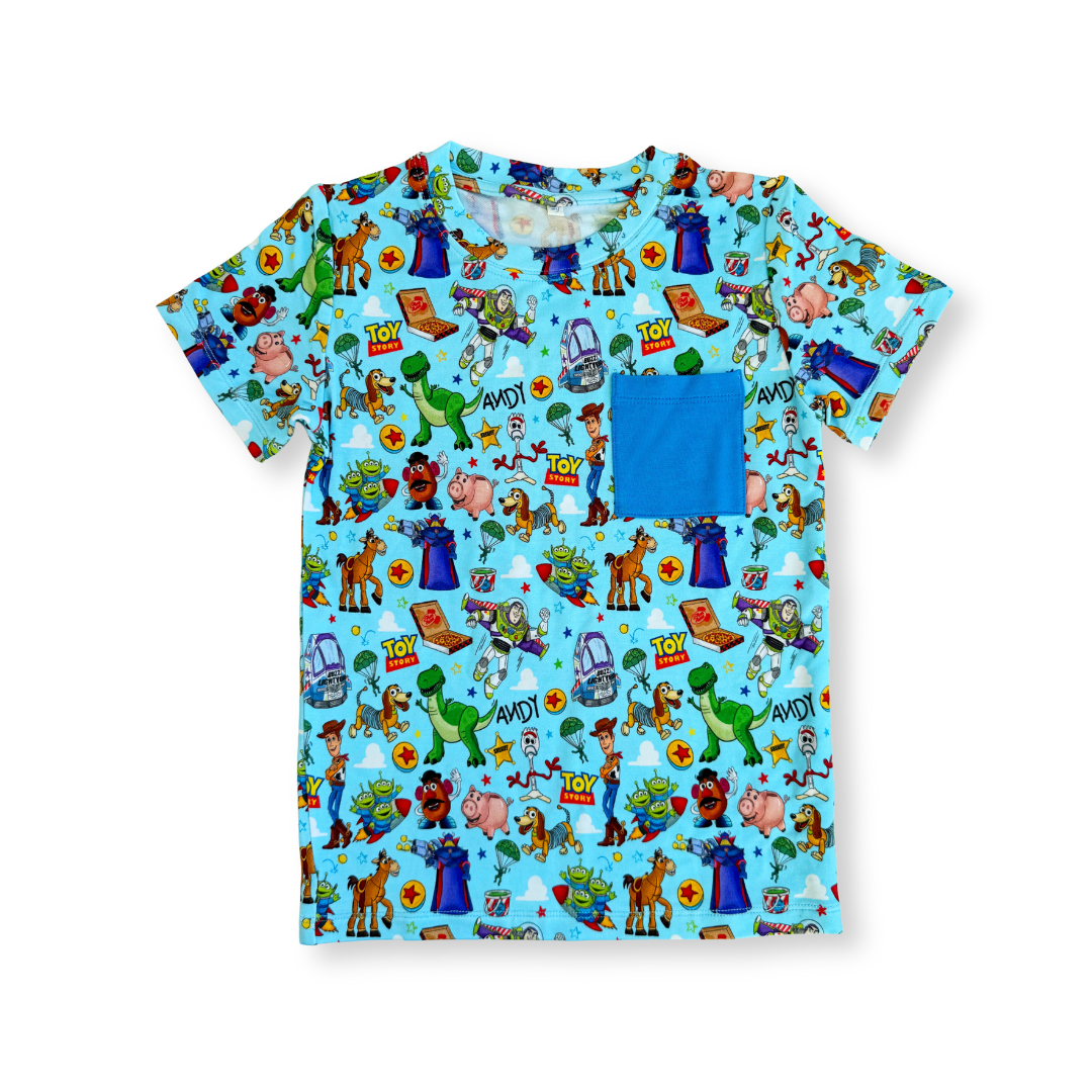 Character Bamboo Pocket Tees | Soft bamboo tees made to last