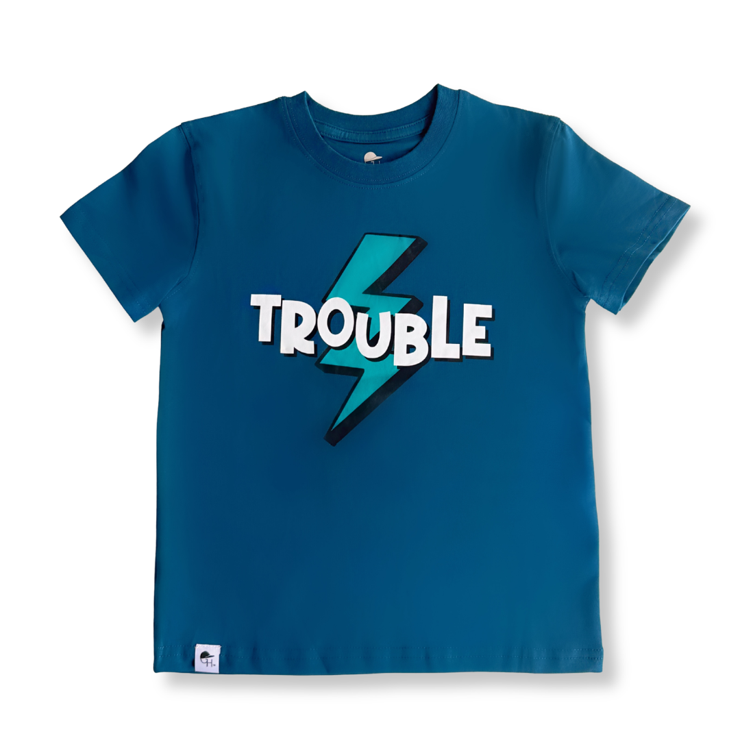 Trouble Cotton Tee