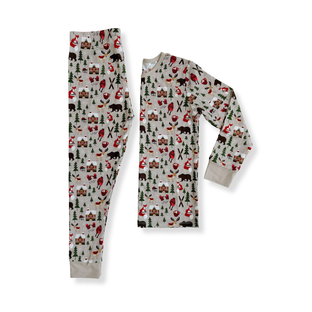 Holiday Bamboo Long Sleeve Pajamas