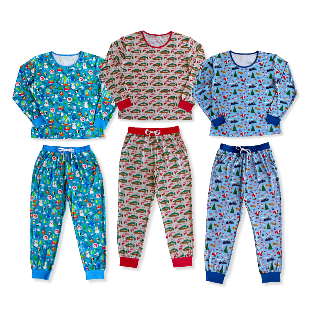 WB Holiday Adult Bamboo Pajamas Pre-Order
