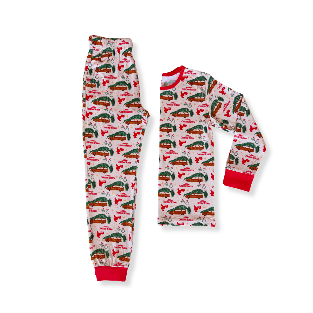 WB Holiday Bamboo Long Sleeve Pajamas Pre-Order