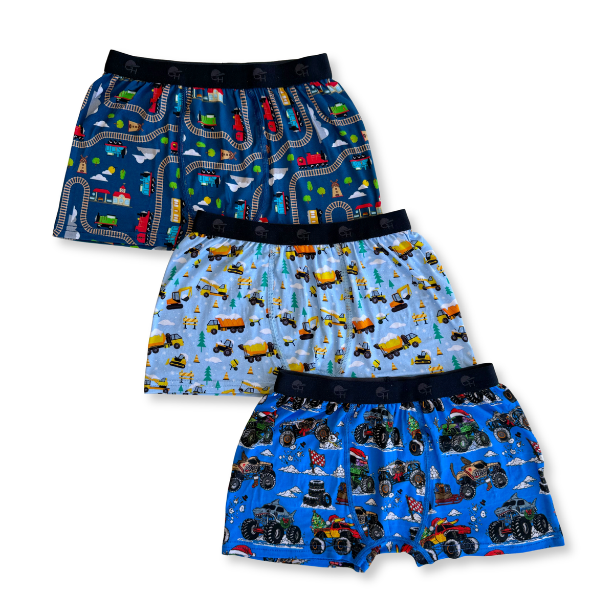 Winter Vehicle Bamboo Boxer Briefs