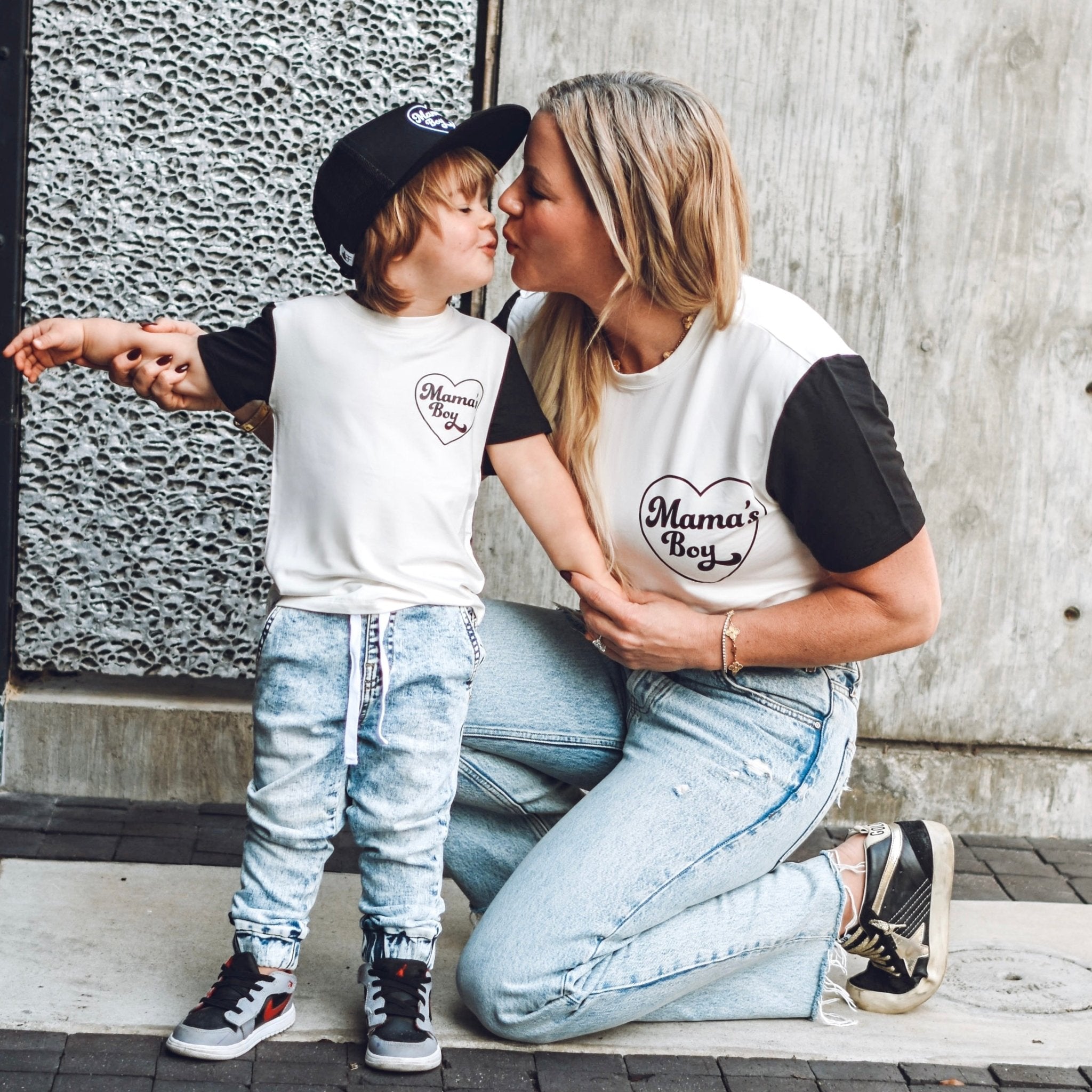 Adult Heart Mama Bamboo Tee - George Hats