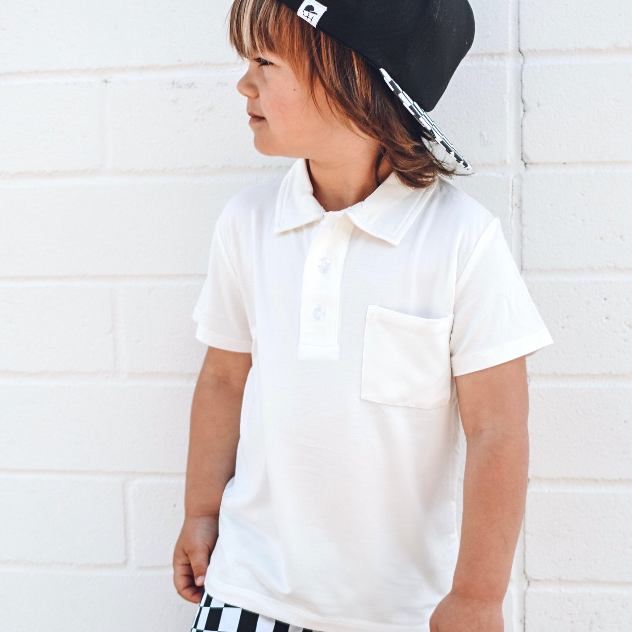 Bamboo Collared Pocket Tee - George Hats