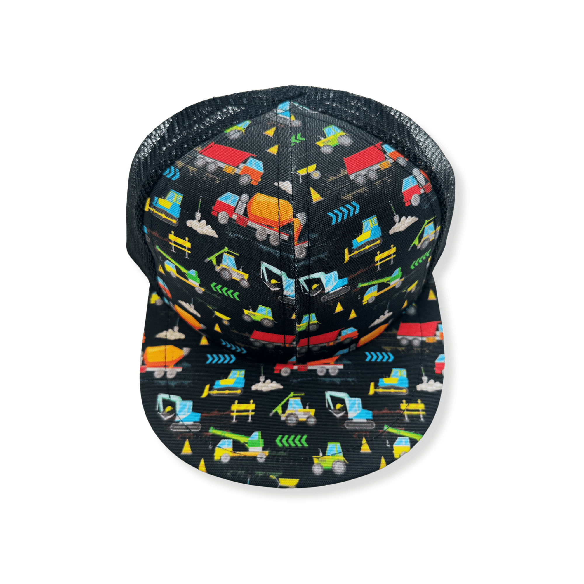 Black Construction Trucker - George Hats