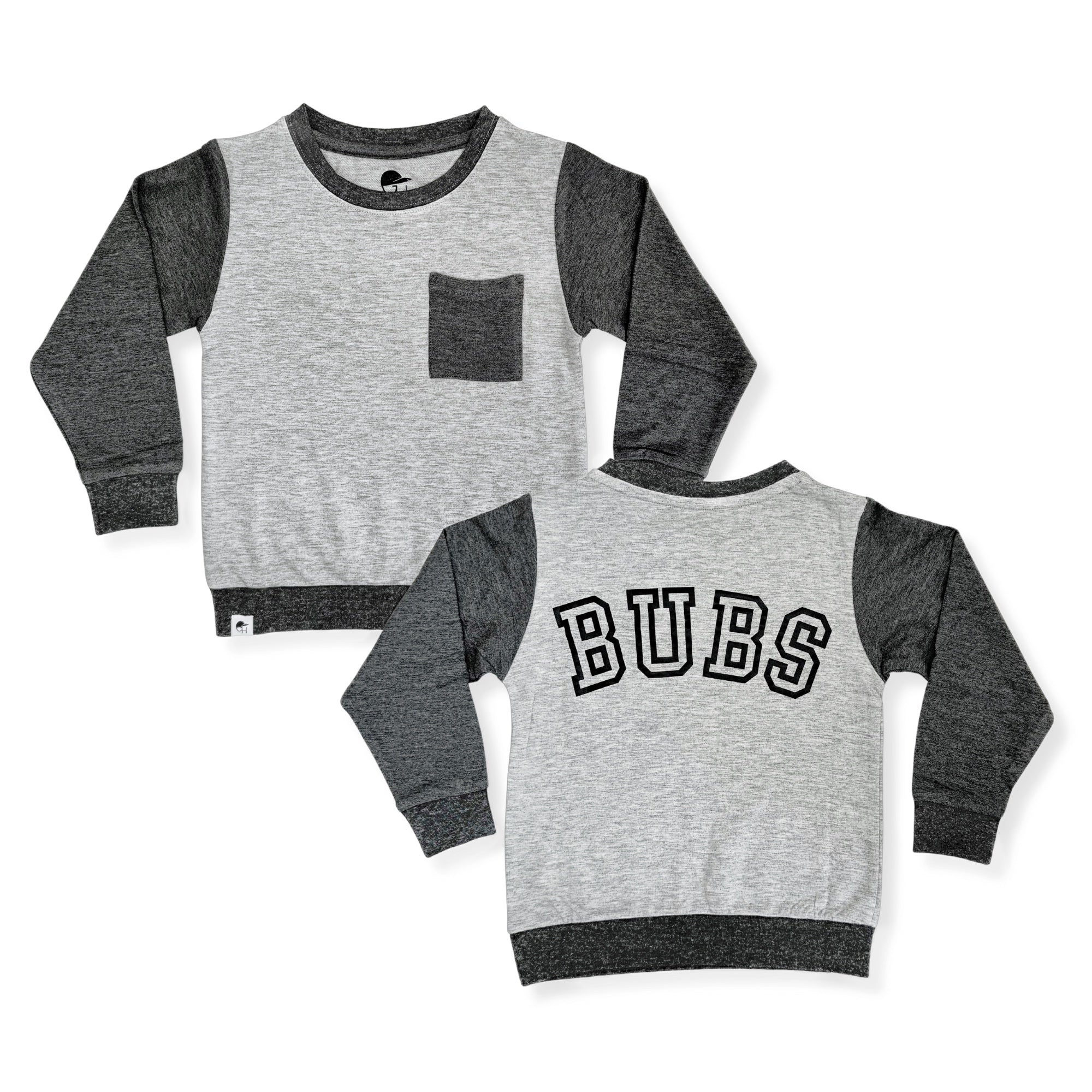 Bubs Crew LS Bamboo Tee - George Hats