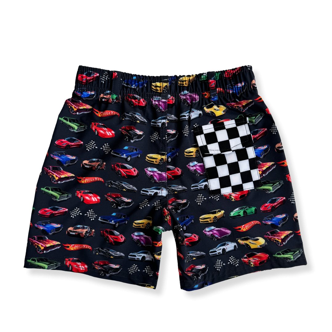 Charcoal Wheels Hybrid Walk Shorts - George Hats