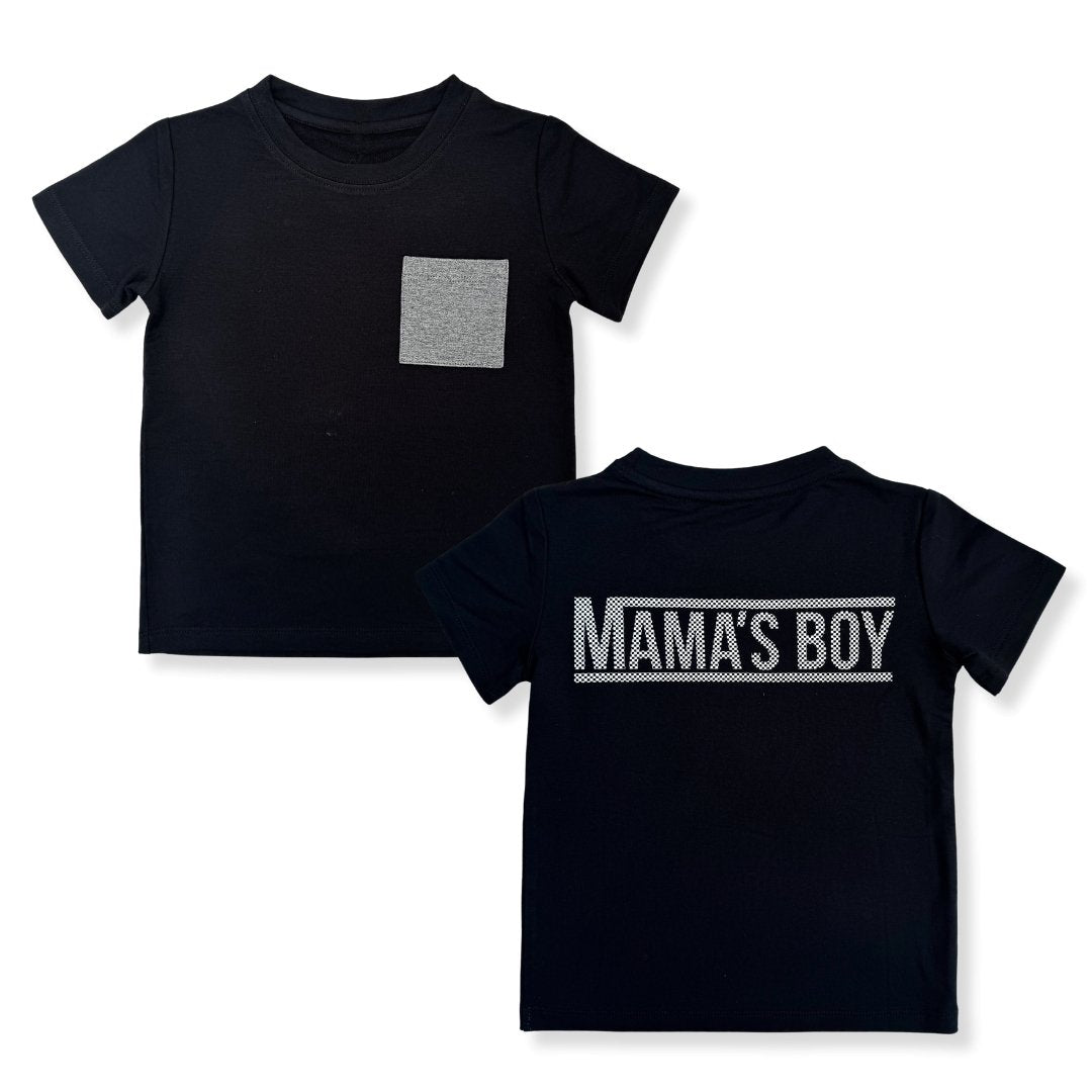 Check Mama’s Boy Bamboo Pocket Tee - George Hats