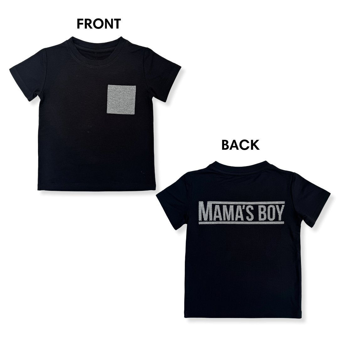 Check Mama’s Boy Bamboo Pocket Tee - George Hats