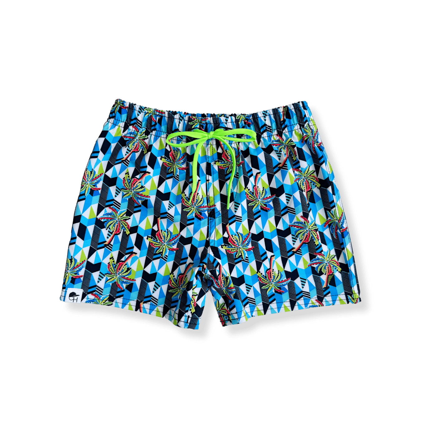 Electric Palm Hybrid Swim Shorts - George Hats