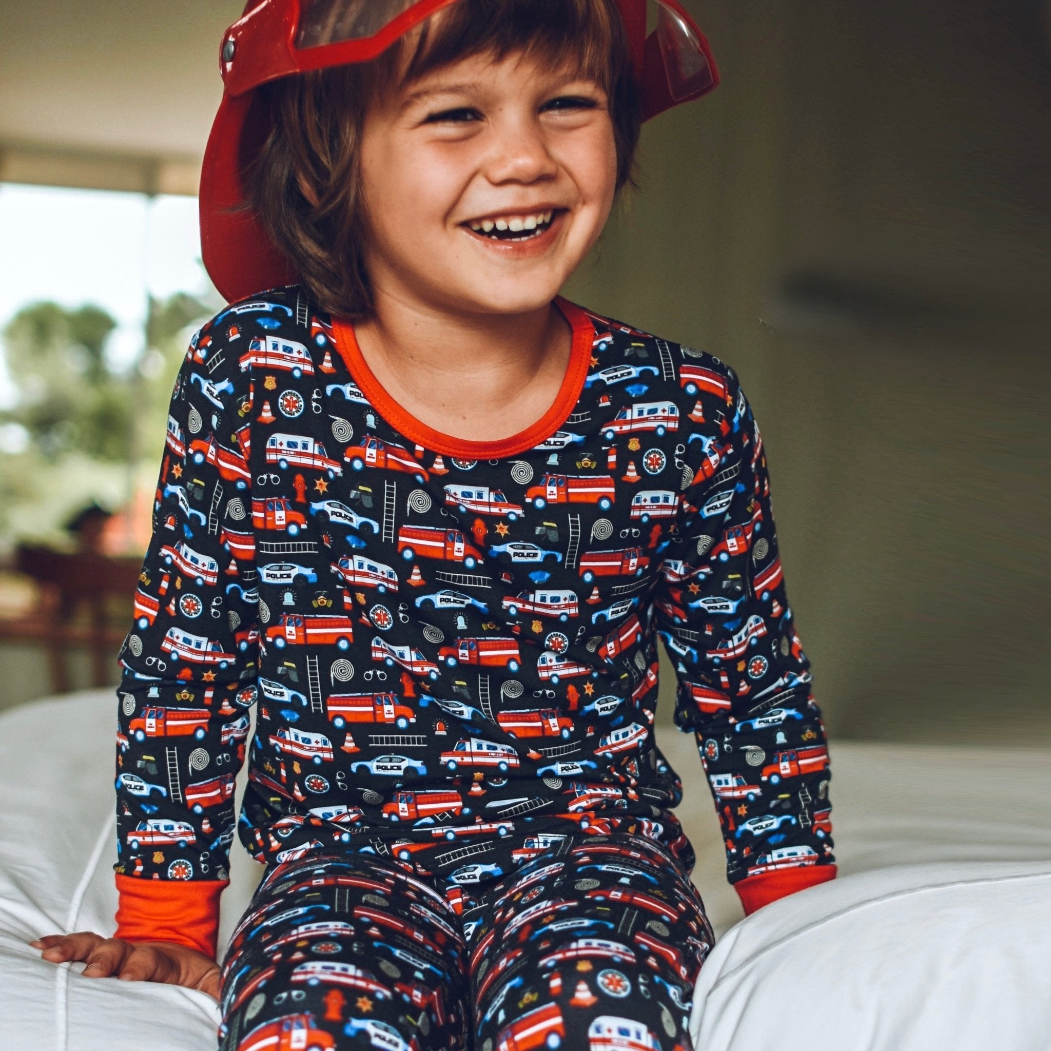 EMS Long Sleeve Pajamas - George Hats