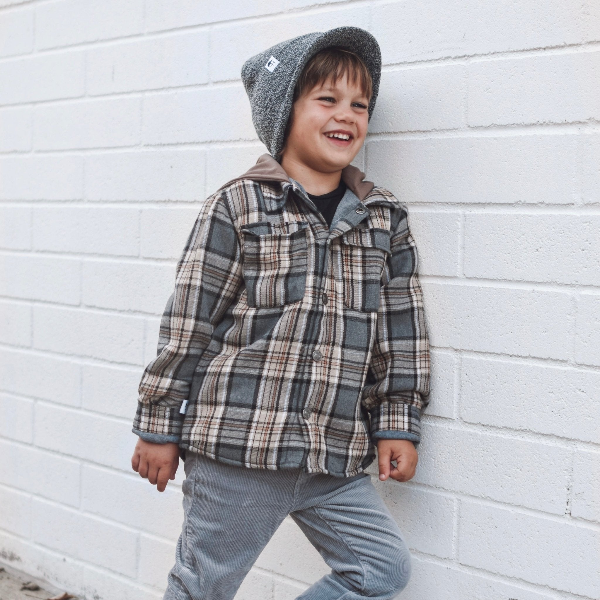 Fireside Hooded Flannel - George Hats