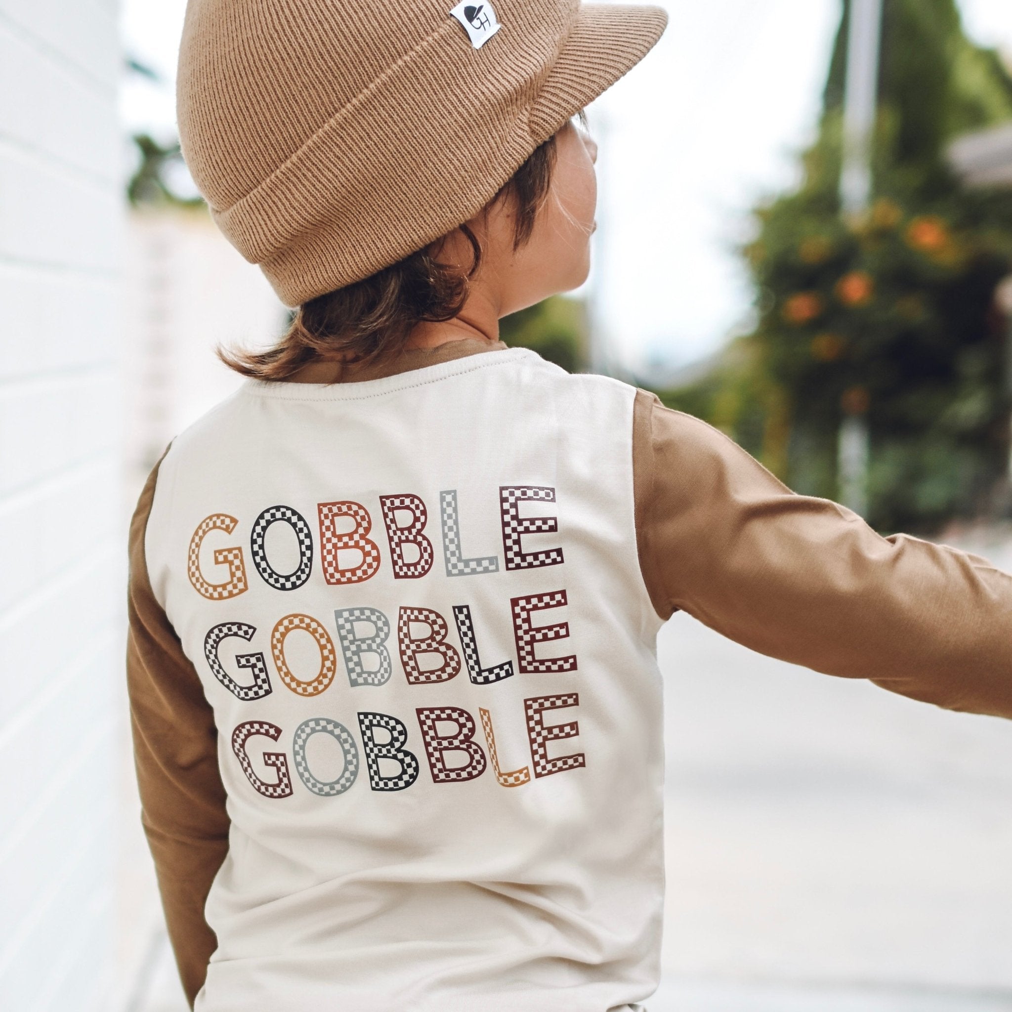 Gobble Long Sleeve Bamboo Tee - George Hats