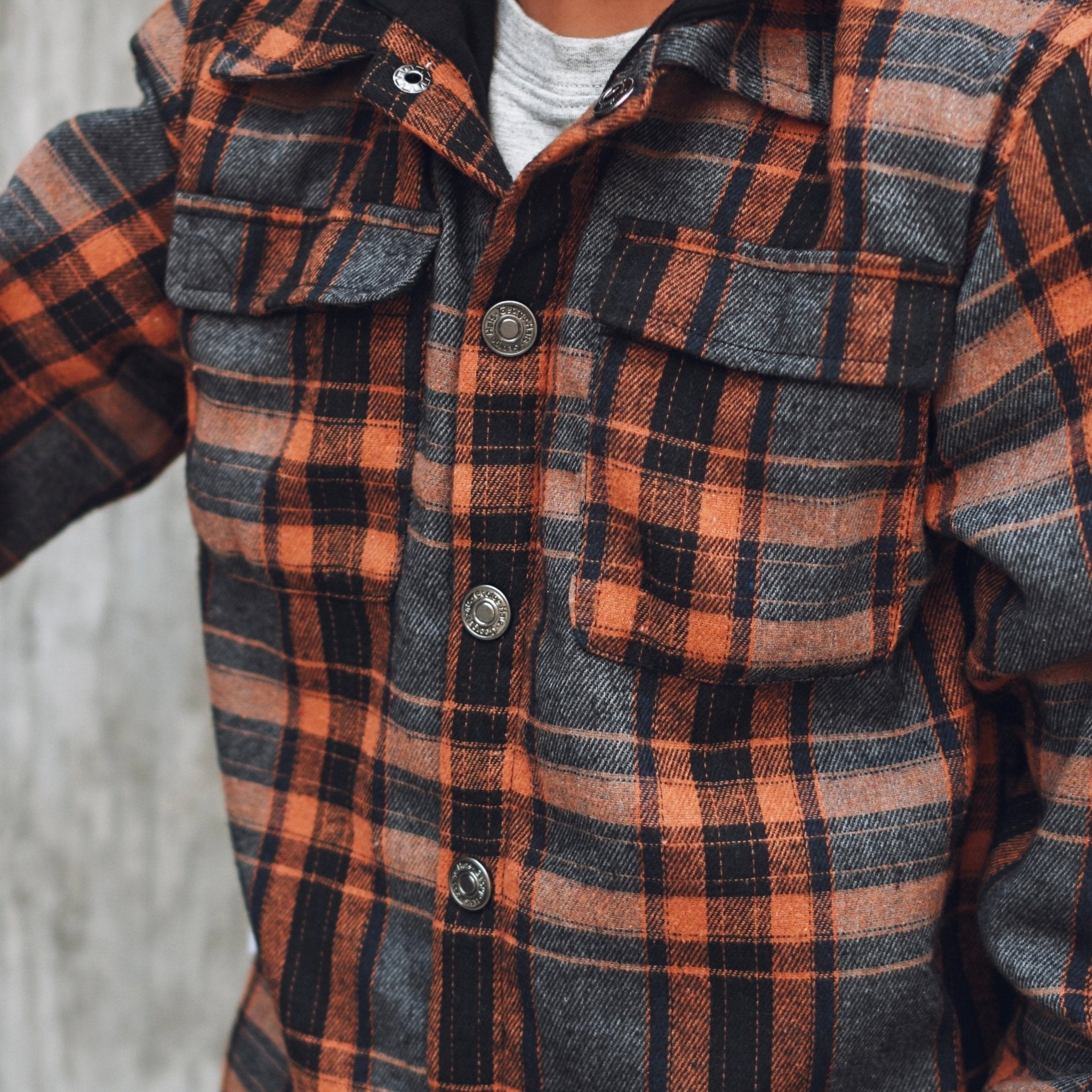 Harvest Hooded Flannel - George Hats