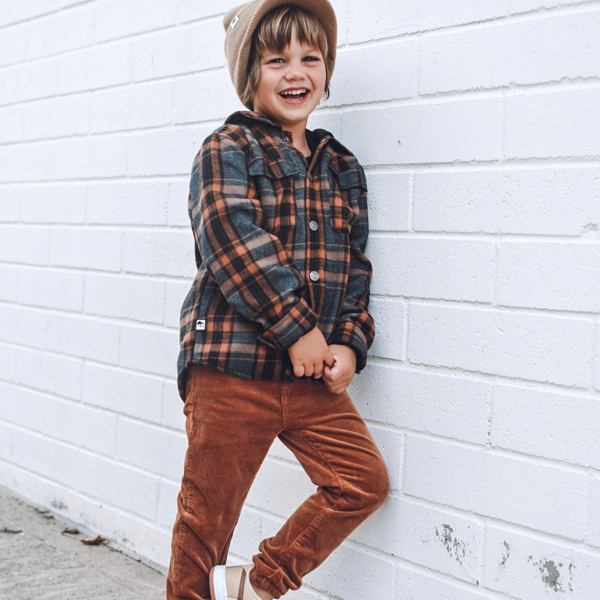 Harvest Hooded Flannel - George Hats